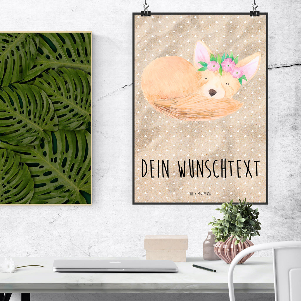 Personalisiertes Poster Wüstenfuchs Blumenkranz Personalisiertes Poster, Personalisiertes Wandposter, Personalisiertes Bild, Personalisierte Wanddeko, Personalisiertes Küchenposter, Personalisiertes Kinderposter, Personalisierte Wanddeko Bild, Personalisierte Raumdekoration, Personalisierte Wanddekoration, Personalisiertes Handgemaltes Poster, Personalisiertes Designposter, Personalisierter Kunstdruck, Personalisierter Posterdruck, Poster mit Namen, Wandposter mit Namen, Bild mit Namen, Wanddeko mit Namen, Küchenposter mit Namen, Kinderposter mit Namen, Wanddeko Bild mit Namen, Raumdekoration mit Namen, Wanddekoration mit Namen, Kunstdruck mit Namen, Posterdruck mit Namen, Wunschtext Poster, Poster selbst gestalten., Afrika, Wildtiere, Wüste, Wüstenfuchs, Blumen, Blumenkranz, Glücklich