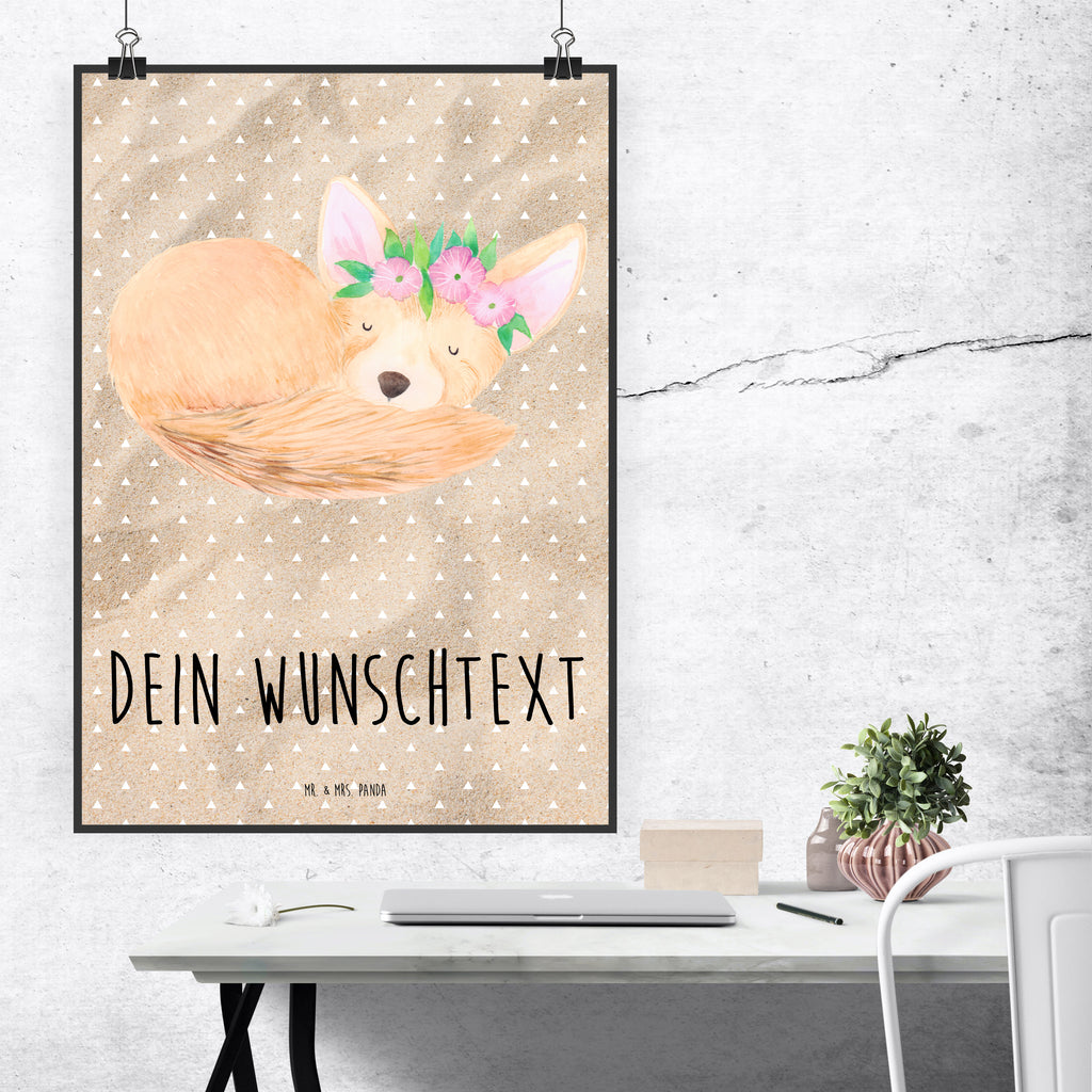 Personalisiertes Poster Wüstenfuchs Blumenkranz Personalisiertes Poster, Personalisiertes Wandposter, Personalisiertes Bild, Personalisierte Wanddeko, Personalisiertes Küchenposter, Personalisiertes Kinderposter, Personalisierte Wanddeko Bild, Personalisierte Raumdekoration, Personalisierte Wanddekoration, Personalisiertes Handgemaltes Poster, Personalisiertes Designposter, Personalisierter Kunstdruck, Personalisierter Posterdruck, Poster mit Namen, Wandposter mit Namen, Bild mit Namen, Wanddeko mit Namen, Küchenposter mit Namen, Kinderposter mit Namen, Wanddeko Bild mit Namen, Raumdekoration mit Namen, Wanddekoration mit Namen, Kunstdruck mit Namen, Posterdruck mit Namen, Wunschtext Poster, Poster selbst gestalten., Afrika, Wildtiere, Wüste, Wüstenfuchs, Blumen, Blumenkranz, Glücklich