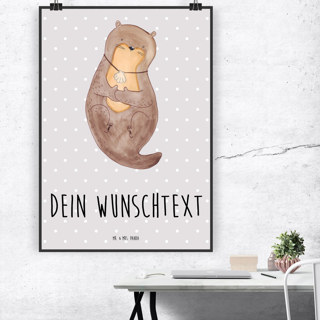 Personalisiertes Poster Otter mit Muschelmedaillon Personalisiertes Poster, Personalisiertes Wandposter, Personalisiertes Bild, Personalisierte Wanddeko, Personalisiertes Küchenposter, Personalisiertes Kinderposter, Personalisierte Wanddeko Bild, Personalisierte Raumdekoration, Personalisierte Wanddekoration, Personalisiertes Handgemaltes Poster, Personalisiertes Designposter, Personalisierter Kunstdruck, Personalisierter Posterdruck, Poster mit Namen, Wandposter mit Namen, Bild mit Namen, Wanddeko mit Namen, Küchenposter mit Namen, Kinderposter mit Namen, Wanddeko Bild mit Namen, Raumdekoration mit Namen, Wanddekoration mit Namen, Kunstdruck mit Namen, Posterdruck mit Namen, Wunschtext Poster, Poster selbst gestalten., Otter, Fischotter, Seeotter, Otterliebe, grübeln, träumen, Motivation, Tagträumen, Büro
