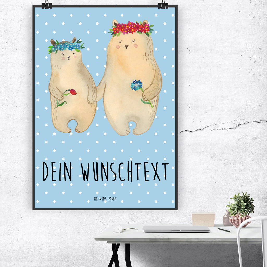 Personalisiertes Poster Bären mit Blumenkranz Personalisiertes Poster, Personalisiertes Wandposter, Personalisiertes Bild, Personalisierte Wanddeko, Personalisiertes Küchenposter, Personalisiertes Kinderposter, Personalisierte Wanddeko Bild, Personalisierte Raumdekoration, Personalisierte Wanddekoration, Personalisiertes Handgemaltes Poster, Personalisiertes Designposter, Personalisierter Kunstdruck, Personalisierter Posterdruck, Poster mit Namen, Wandposter mit Namen, Bild mit Namen, Wanddeko mit Namen, Küchenposter mit Namen, Kinderposter mit Namen, Wanddeko Bild mit Namen, Raumdekoration mit Namen, Wanddekoration mit Namen, Kunstdruck mit Namen, Posterdruck mit Namen, Wunschtext Poster, Poster selbst gestalten., Familie, Vatertag, Muttertag, Bruder, Schwester, Mama, Papa, Oma, Opa, Bär, Bären, Mutter, Mutti, Mami, Lieblingsmensch, Lieblingsmama, beste Mutter, weltbeste Mama, Geschenk Mama. Muttertag, Tochter, Kind, Kinder, Töchter, Family, Vorbild