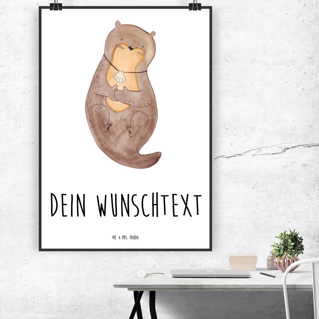 Personalisiertes Poster Otter mit Muschelmedaillon Personalisiertes Poster, Personalisiertes Wandposter, Personalisiertes Bild, Personalisierte Wanddeko, Personalisiertes Küchenposter, Personalisiertes Kinderposter, Personalisierte Wanddeko Bild, Personalisierte Raumdekoration, Personalisierte Wanddekoration, Personalisiertes Handgemaltes Poster, Personalisiertes Designposter, Personalisierter Kunstdruck, Personalisierter Posterdruck, Poster mit Namen, Wandposter mit Namen, Bild mit Namen, Wanddeko mit Namen, Küchenposter mit Namen, Kinderposter mit Namen, Wanddeko Bild mit Namen, Raumdekoration mit Namen, Wanddekoration mit Namen, Kunstdruck mit Namen, Posterdruck mit Namen, Wunschtext Poster, Poster selbst gestalten., Otter, Fischotter, Seeotter, Otterliebe, grübeln, träumen, Motivation, Tagträumen, Büro