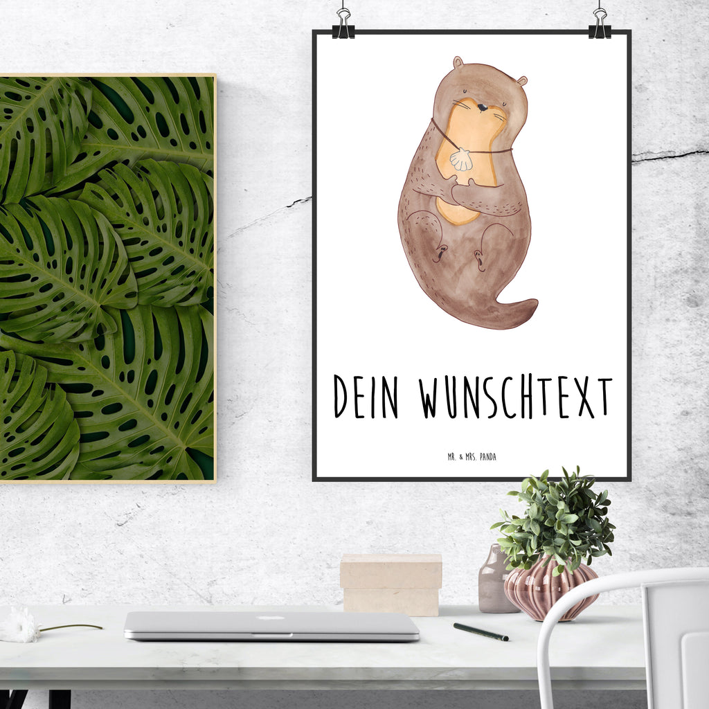 Personalisiertes Poster Otter mit Muschelmedaillon Personalisiertes Poster, Personalisiertes Wandposter, Personalisiertes Bild, Personalisierte Wanddeko, Personalisiertes Küchenposter, Personalisiertes Kinderposter, Personalisierte Wanddeko Bild, Personalisierte Raumdekoration, Personalisierte Wanddekoration, Personalisiertes Handgemaltes Poster, Personalisiertes Designposter, Personalisierter Kunstdruck, Personalisierter Posterdruck, Poster mit Namen, Wandposter mit Namen, Bild mit Namen, Wanddeko mit Namen, Küchenposter mit Namen, Kinderposter mit Namen, Wanddeko Bild mit Namen, Raumdekoration mit Namen, Wanddekoration mit Namen, Kunstdruck mit Namen, Posterdruck mit Namen, Wunschtext Poster, Poster selbst gestalten., Otter, Fischotter, Seeotter, Otterliebe, grübeln, träumen, Motivation, Tagträumen, Büro