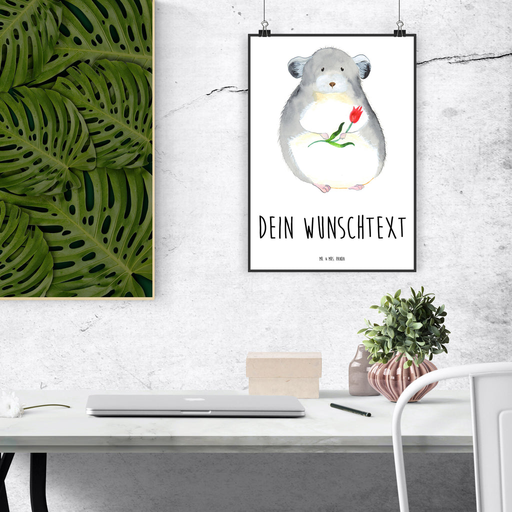 Personalisiertes Poster Chinchilla mit Blume Personalisiertes Poster, Personalisiertes Wandposter, Personalisiertes Bild, Personalisierte Wanddeko, Personalisiertes Küchenposter, Personalisiertes Kinderposter, Personalisierte Wanddeko Bild, Personalisierte Raumdekoration, Personalisierte Wanddekoration, Personalisiertes Handgemaltes Poster, Personalisiertes Designposter, Personalisierter Kunstdruck, Personalisierter Posterdruck, Poster mit Namen, Wandposter mit Namen, Bild mit Namen, Wanddeko mit Namen, Küchenposter mit Namen, Kinderposter mit Namen, Wanddeko Bild mit Namen, Raumdekoration mit Namen, Wanddekoration mit Namen, Kunstdruck mit Namen, Posterdruck mit Namen, Wunschtext Poster, Poster selbst gestalten., süße Tiermotive, gute Laune, lustige Sprüche, Tiere, Chinchilla, Chinchillas, Liebeskummer, Kummer, Depressionen, traurig sein, Chaos, Glücklichsein, Büro, Büroalltag