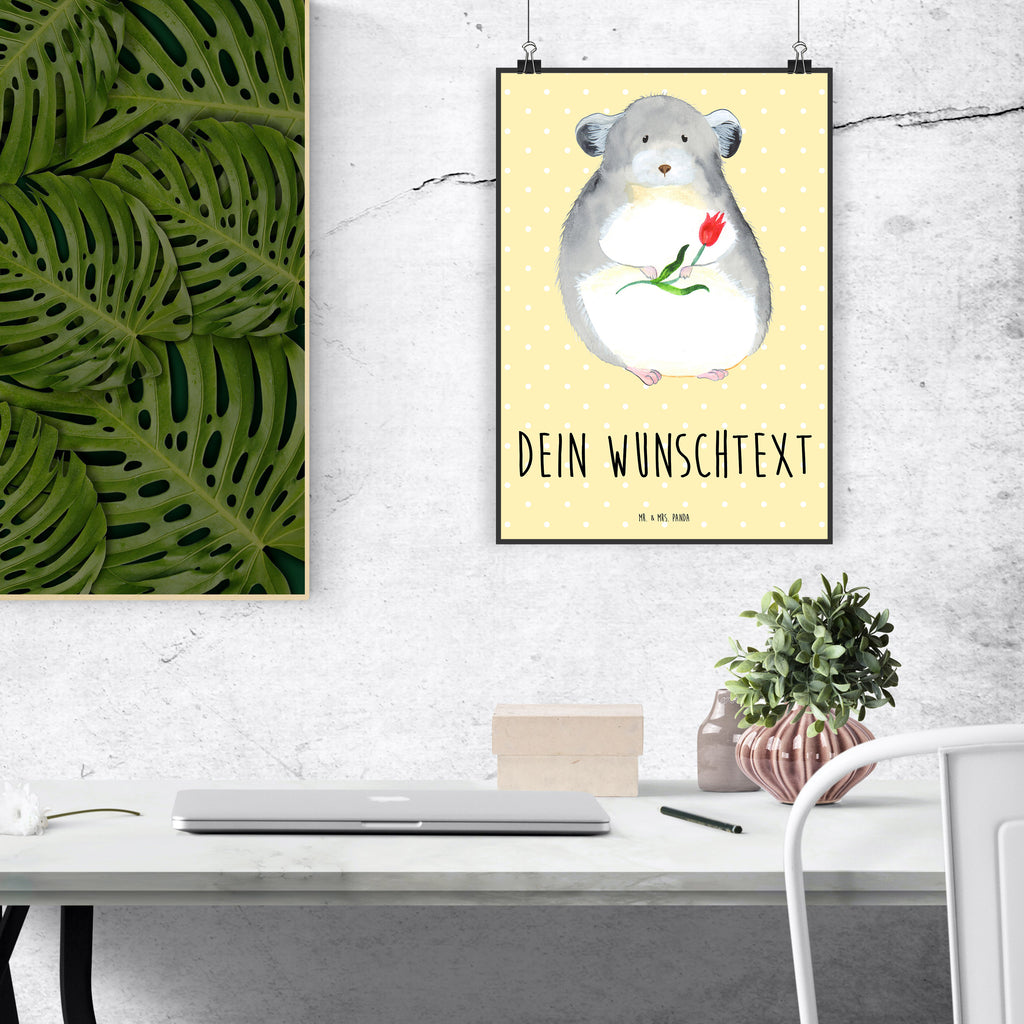 Personalisiertes Poster Chinchilla mit Blume Personalisiertes Poster, Personalisiertes Wandposter, Personalisiertes Bild, Personalisierte Wanddeko, Personalisiertes Küchenposter, Personalisiertes Kinderposter, Personalisierte Wanddeko Bild, Personalisierte Raumdekoration, Personalisierte Wanddekoration, Personalisiertes Handgemaltes Poster, Personalisiertes Designposter, Personalisierter Kunstdruck, Personalisierter Posterdruck, Poster mit Namen, Wandposter mit Namen, Bild mit Namen, Wanddeko mit Namen, Küchenposter mit Namen, Kinderposter mit Namen, Wanddeko Bild mit Namen, Raumdekoration mit Namen, Wanddekoration mit Namen, Kunstdruck mit Namen, Posterdruck mit Namen, Wunschtext Poster, Poster selbst gestalten., süße Tiermotive, gute Laune, lustige Sprüche, Tiere, Chinchilla, Chinchillas, Liebeskummer, Kummer, Depressionen, traurig sein, Chaos, Glücklichsein, Büro, Büroalltag