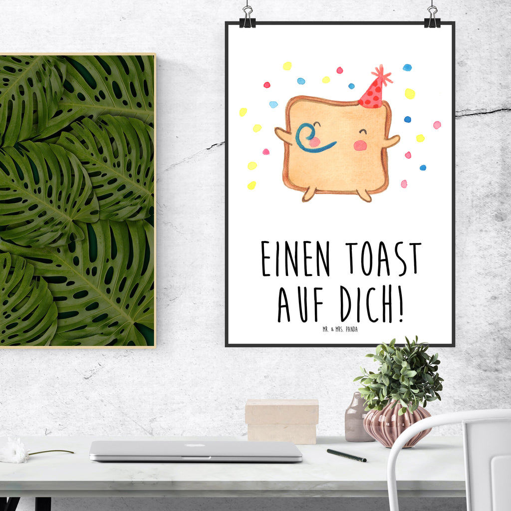 Poster Toast Party Valentinstag, Geschenk für Frauen, Liebesgeschenk, Jahrestag, Hochzeitstag, Mitbringsel, Geschenk für Freundin, Geschenk für Partner, Freund, Liebesbeweis, für Männer, für Ehemann Poster, Wandposter, Bild, Wanddeko, Küchenposter, Kinderposter, Wanddeko Bild, Raumdekoration, Wanddekoration, Handgemaltes Poster, Mr. & Mrs. Panda Poster, Designposter, Kunstdruck, Posterdruck  Liebe,  Partner, Freund, Freundin, Ehemann, Ehefrau, Heiraten, Verlobung, Heiratsantrag, Liebesgeschenk, Jahrestag, Hocheitstag