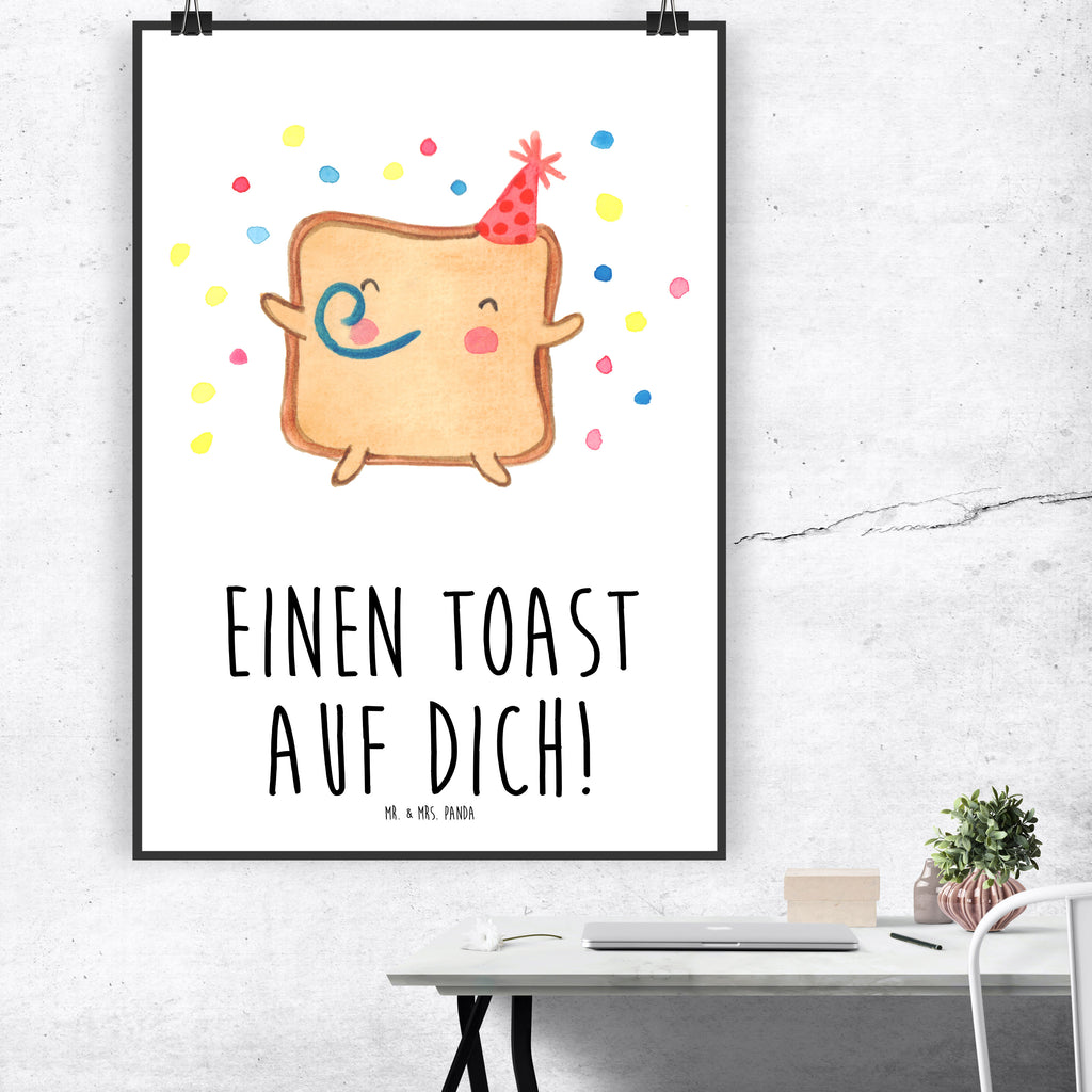 Poster Toast Party Valentinstag, Geschenk für Frauen, Liebesgeschenk, Jahrestag, Hochzeitstag, Mitbringsel, Geschenk für Freundin, Geschenk für Partner, Freund, Liebesbeweis, für Männer, für Ehemann Poster, Wandposter, Bild, Wanddeko, Küchenposter, Kinderposter, Wanddeko Bild, Raumdekoration, Wanddekoration, Handgemaltes Poster, Mr. & Mrs. Panda Poster, Designposter, Kunstdruck, Posterdruck  Liebe,  Partner, Freund, Freundin, Ehemann, Ehefrau, Heiraten, Verlobung, Heiratsantrag, Liebesgeschenk, Jahrestag, Hocheitstag