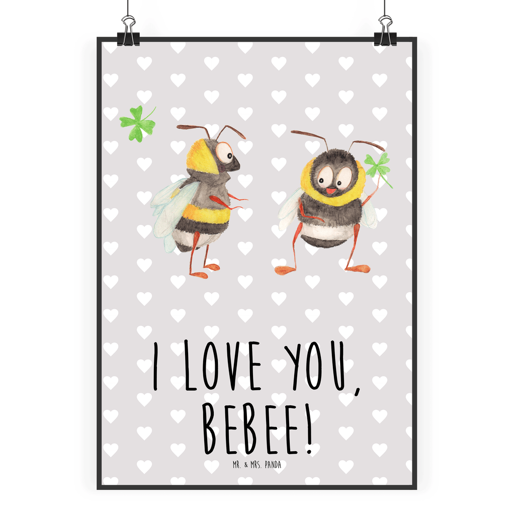 Poster Bienen Paar Valentinstag, Geschenk für Frauen, Liebesgeschenk, Jahrestag, Hochzeitstag, Mitbringsel, Geschenk für Freundin, Geschenk für Partner, Freund, Liebesbeweis, für Männer, für Ehemann, Schildkröten, verliebte Schildkröten Poster, Wandposter, Bild, Wanddeko, Küchenposter, Kinderposter, Wanddeko Bild, Raumdekoration, Wanddekoration, Handgemaltes Poster, Mr. & Mrs. Panda Poster, Designposter, Kunstdruck, Posterdruck  Liebe,  Partner, Freund, Freundin, Ehemann, Ehefrau, Heiraten, Verlobung, Heiratsantrag, Liebesgeschenk, Jahrestag, Hocheitstag