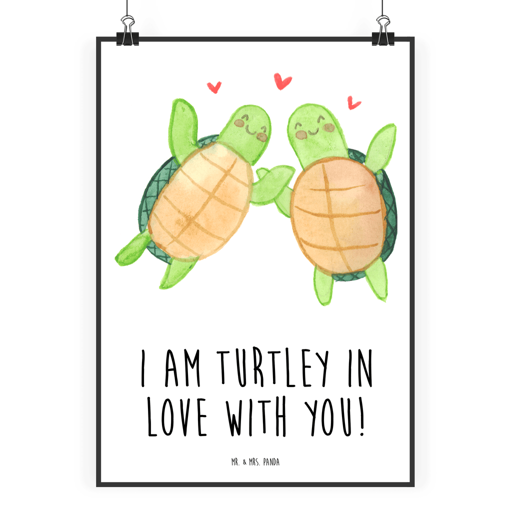 Poster Schildkröten Paar Poster, Wandposter, Bild, Wanddeko, Küchenposter, Kinderposter, Wanddeko Bild, Raumdekoration, Wanddekoration, Handgemaltes Poster, Mr. & Mrs. Panda Poster, Designposter, Kunstdruck, Posterdruck, Liebe, Partner, Freund, Freundin, Ehemann, Ehefrau, Heiraten, Verlobung, Heiratsantrag, Liebesgeschenk, Jahrestag, Hocheitstag, Valentinstag, Geschenk für Frauen, Hochzeitstag, Mitbringsel, Geschenk für Freundin, Geschenk für Partner, Liebesbeweis, für Männer, für Ehemann