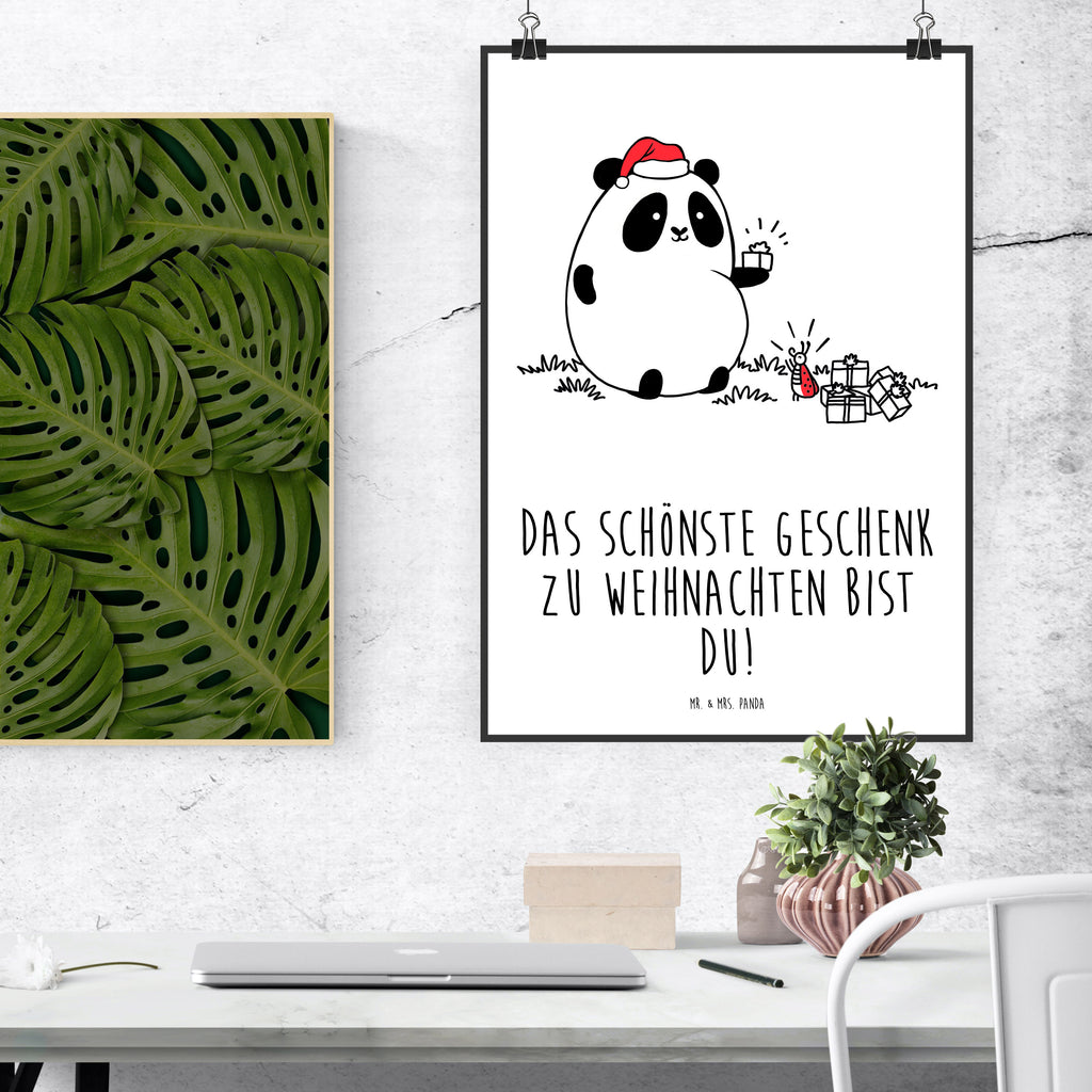 Poster Easy & Peasy Weihnachtsgeschenk  Poster, Wandposter, Bild, Wanddeko, Küchenposter, Kinderposter, Wanddeko Bild, Raumdekoration, Wanddekoration, Handgemaltes Poster, Mr. & Mrs. Panda Poster, Designposter, Kunstdruck, Posterdruck  