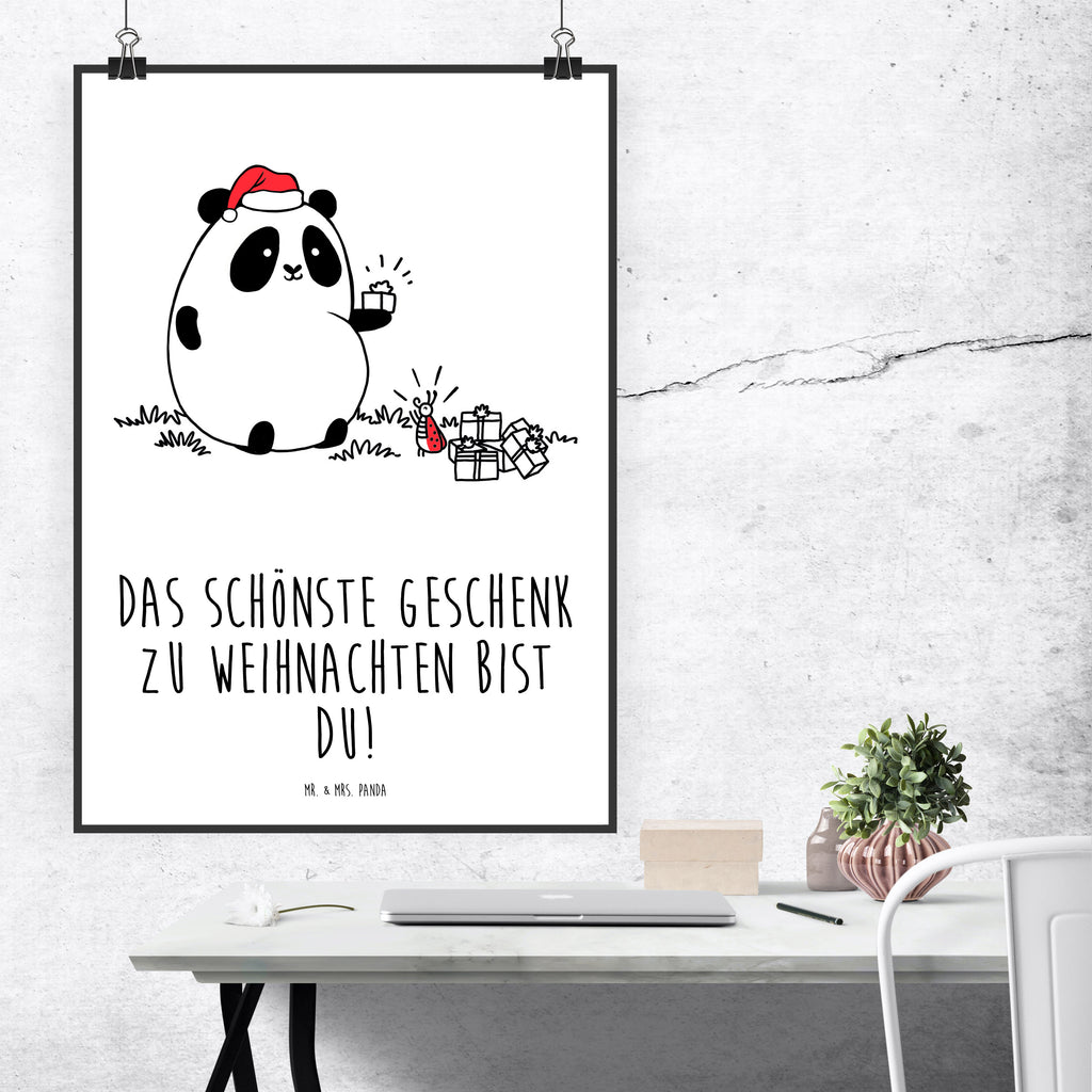 Poster Easy & Peasy Weihnachtsgeschenk  Poster, Wandposter, Bild, Wanddeko, Küchenposter, Kinderposter, Wanddeko Bild, Raumdekoration, Wanddekoration, Handgemaltes Poster, Mr. & Mrs. Panda Poster, Designposter, Kunstdruck, Posterdruck  