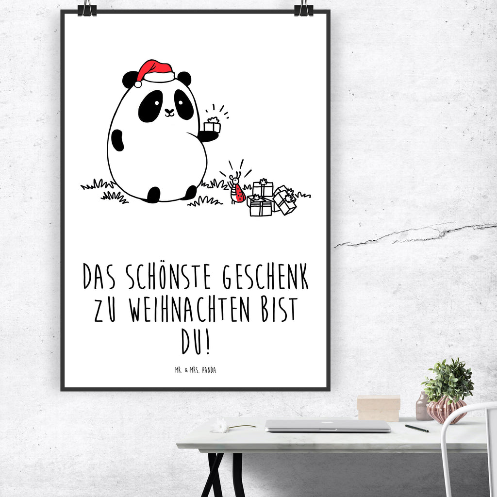 Poster Easy & Peasy Weihnachtsgeschenk  Poster, Wandposter, Bild, Wanddeko, Küchenposter, Kinderposter, Wanddeko Bild, Raumdekoration, Wanddekoration, Handgemaltes Poster, Mr. & Mrs. Panda Poster, Designposter, Kunstdruck, Posterdruck  