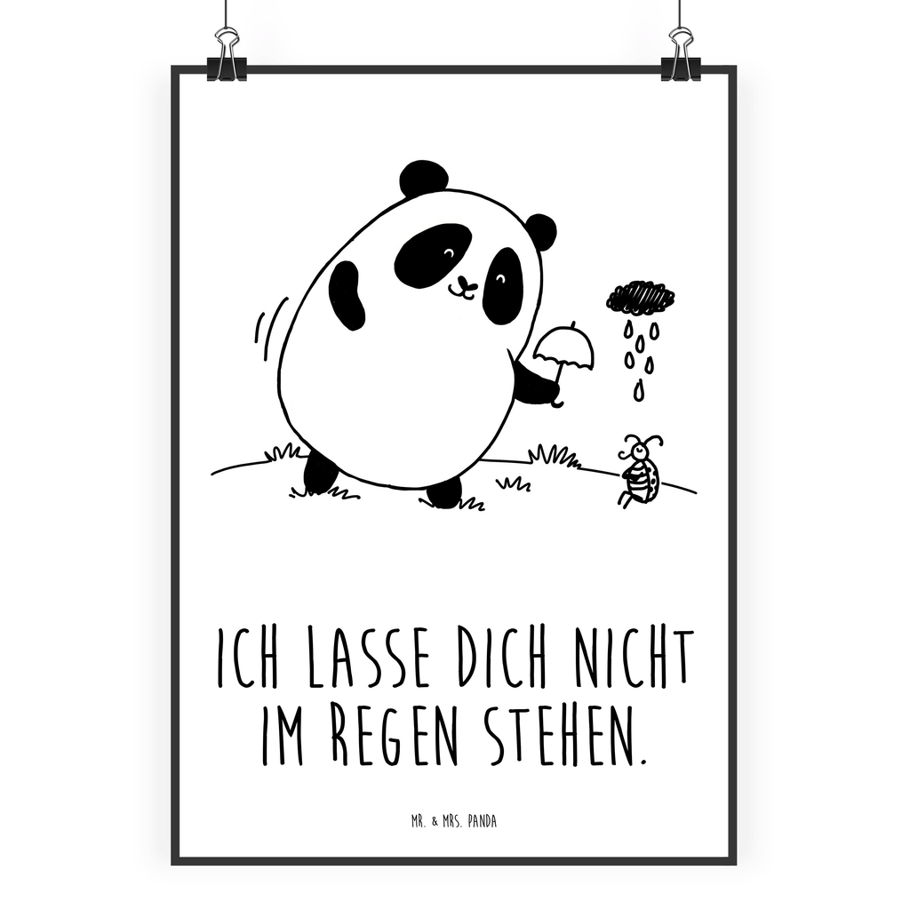Poster Easy & Peasy Zusammenhalt  Poster, Wandposter, Bild, Wanddeko, Küchenposter, Kinderposter, Wanddeko Bild, Raumdekoration, Wanddekoration, Handgemaltes Poster, Mr. & Mrs. Panda Poster, Designposter, Kunstdruck, Posterdruck  