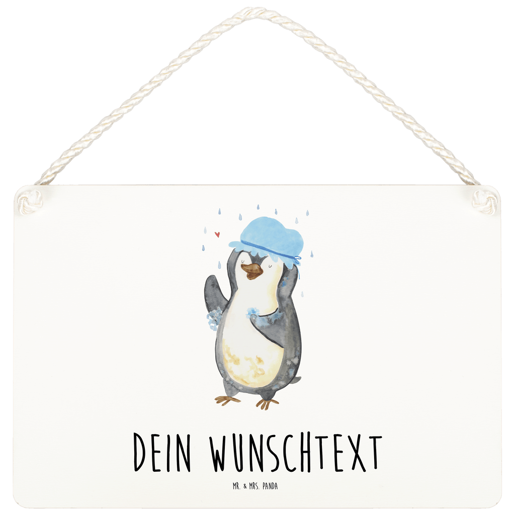 Personalisiertes Deko Schild Pinguin duscht Dekoschild, Deko Schild, Schild, Tür Schild, Türschild, Holzschild, Wandschild, Wanddeko, Pinguin, Pinguine, Dusche, duschen, Lebensmotto, Motivation, Neustart, Neuanfang, glücklich sein