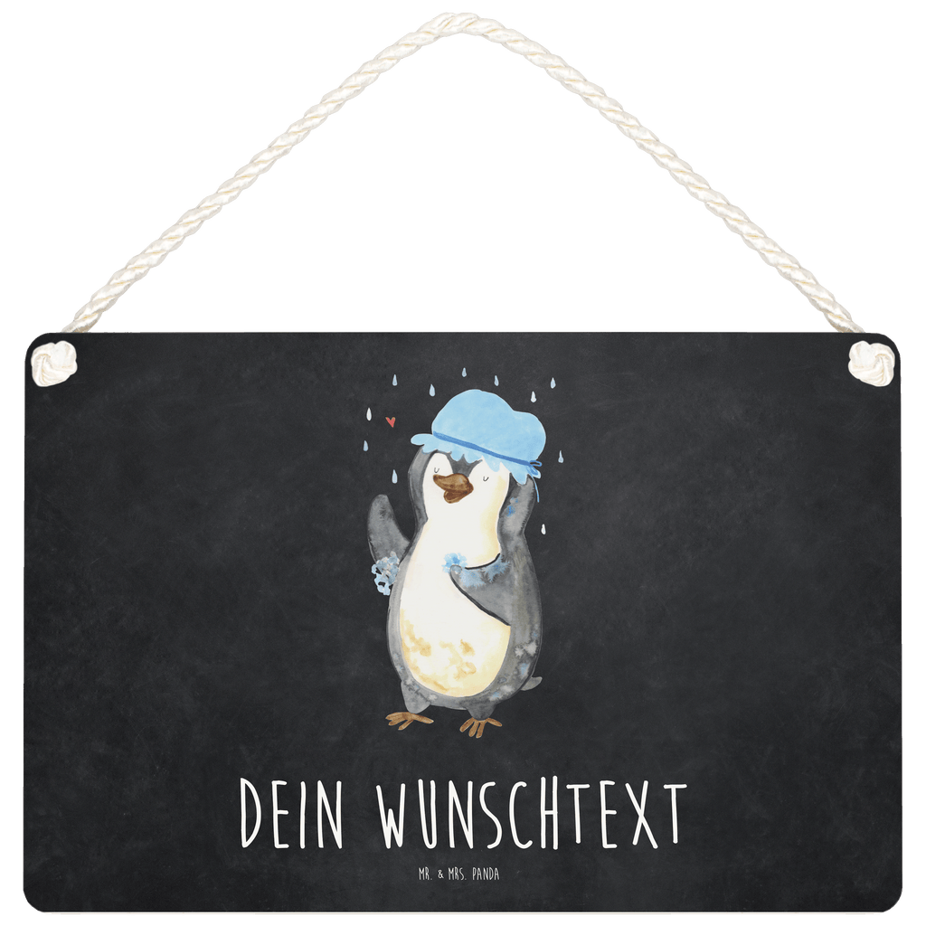 Personalisiertes Deko Schild Pinguin duscht Dekoschild, Deko Schild, Schild, Tür Schild, Türschild, Holzschild, Wandschild, Wanddeko, Pinguin, Pinguine, Dusche, duschen, Lebensmotto, Motivation, Neustart, Neuanfang, glücklich sein