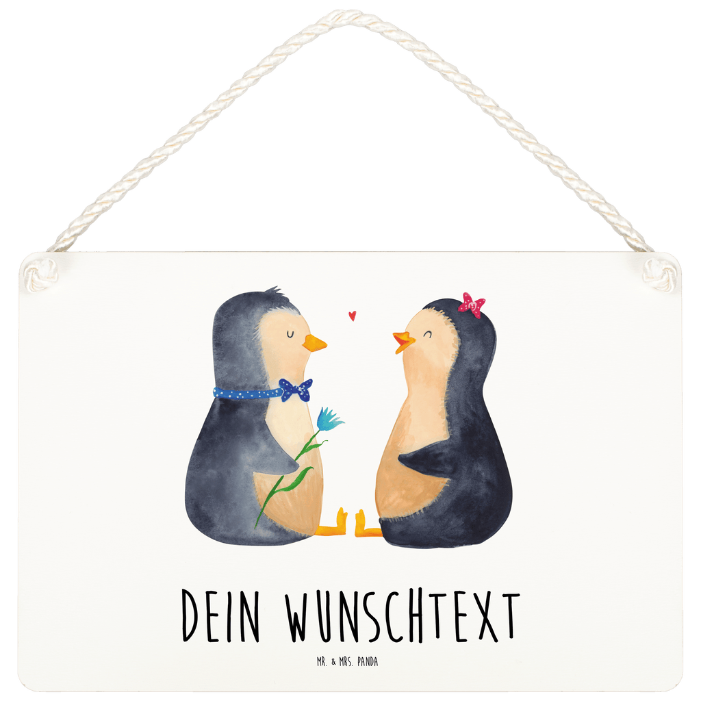 Personalisiertes Deko Schild Pinguin Pärchen Dekoschild, Deko Schild, Schild, Tür Schild, Türschild, Holzschild, Wandschild, Wanddeko, Pinguin, Pinguine, Liebe, Liebespaar, Liebesbeweis, Liebesgeschenk, Verlobung, Jahrestag, Hochzeitstag, Hochzeit, Hochzeitsgeschenk, große Liebe, Traumpaar