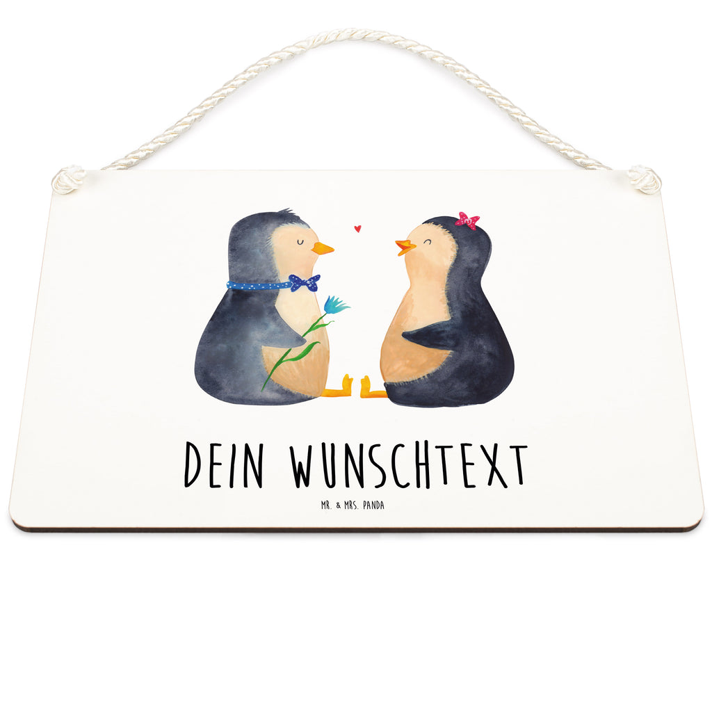 Personalisiertes Deko Schild Pinguin Pärchen Dekoschild, Deko Schild, Schild, Tür Schild, Türschild, Holzschild, Wandschild, Wanddeko, Pinguin, Pinguine, Liebe, Liebespaar, Liebesbeweis, Liebesgeschenk, Verlobung, Jahrestag, Hochzeitstag, Hochzeit, Hochzeitsgeschenk, große Liebe, Traumpaar