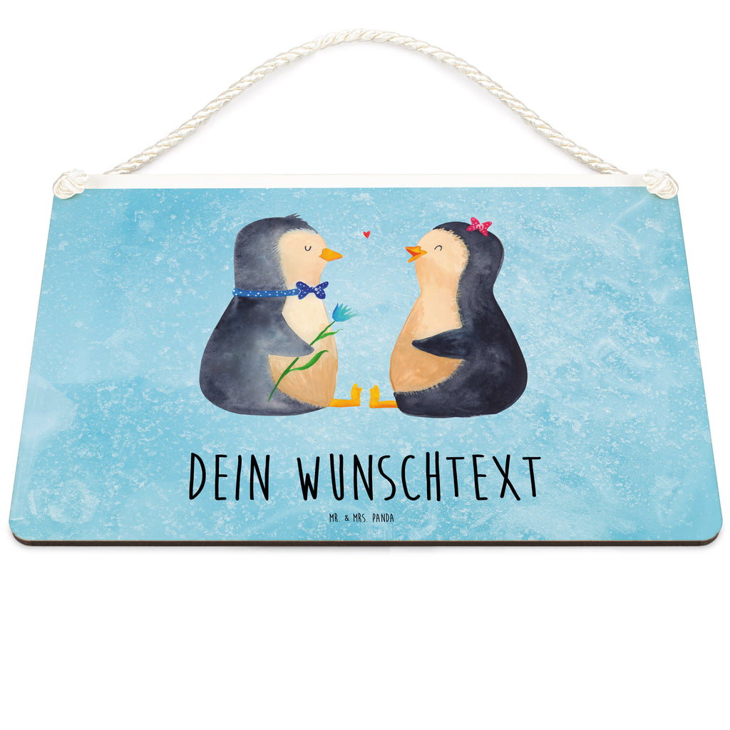 Personalisiertes Deko Schild Pinguin Pärchen Dekoschild, Deko Schild, Schild, Tür Schild, Türschild, Holzschild, Wandschild, Wanddeko, Pinguin, Pinguine, Liebe, Liebespaar, Liebesbeweis, Liebesgeschenk, Verlobung, Jahrestag, Hochzeitstag, Hochzeit, Hochzeitsgeschenk, große Liebe, Traumpaar