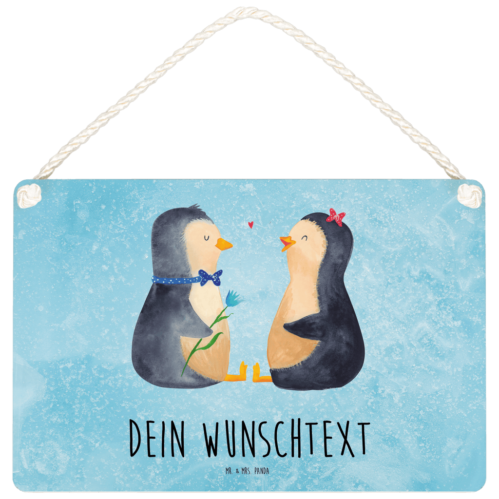 Personalisiertes Deko Schild Pinguin Pärchen Dekoschild, Deko Schild, Schild, Tür Schild, Türschild, Holzschild, Wandschild, Wanddeko, Pinguin, Pinguine, Liebe, Liebespaar, Liebesbeweis, Liebesgeschenk, Verlobung, Jahrestag, Hochzeitstag, Hochzeit, Hochzeitsgeschenk, große Liebe, Traumpaar