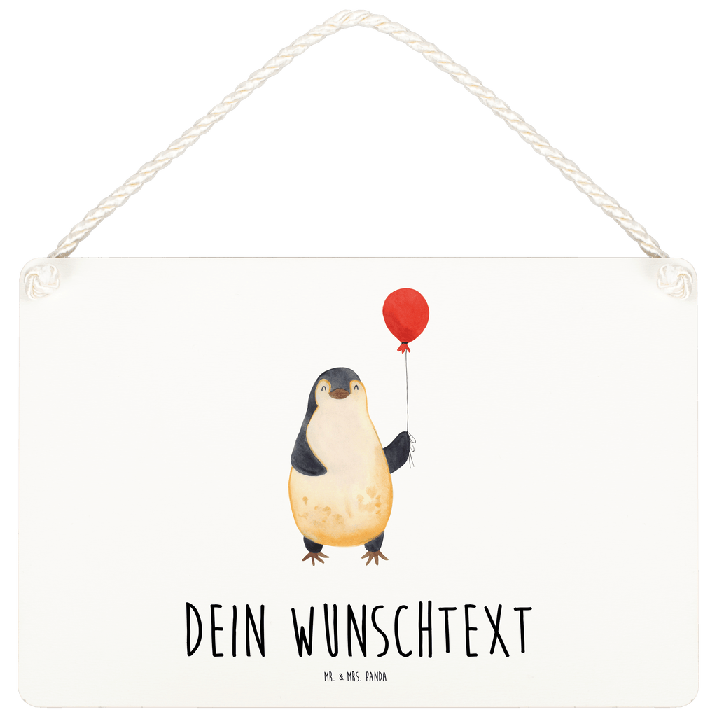 Personalisiertes Deko Schild Pinguin Luftballon Dekoschild, Deko Schild, Schild, Tür Schild, Türschild, Holzschild, Wandschild, Wanddeko, Pinguin, Pinguine, Luftballon, Tagträume, Lebenslust, Geschenk Freundin, Geschenkidee, beste Freundin, Motivation, Neustart, neues Leben, Liebe, Glück