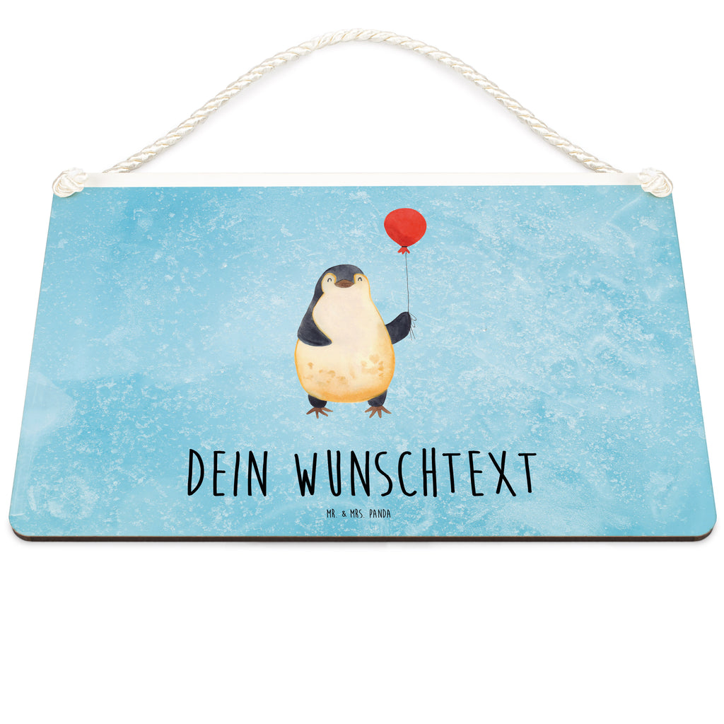Personalisiertes Deko Schild Pinguin Luftballon Dekoschild, Deko Schild, Schild, Tür Schild, Türschild, Holzschild, Wandschild, Wanddeko, Pinguin, Pinguine, Luftballon, Tagträume, Lebenslust, Geschenk Freundin, Geschenkidee, beste Freundin, Motivation, Neustart, neues Leben, Liebe, Glück