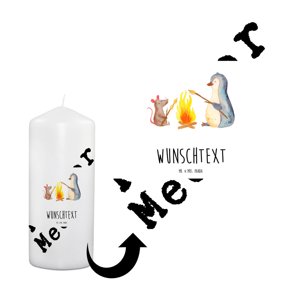 Personalisierte Kerze Pinguin Lagerfeuer Kerze, Taufkerze, Kommunionskerze, Geburtstagskerze, Geschenk Kerze, Taufgeschenk Kerze, Kerze mit Druck, Besondere Kerze, Geschenkidee Kerze, Kerze für Kommunion, Pinguin, Maus, Pinguine, Lagerfeuer, Leben, Arbeit, Job, Motivation, Büro, Büroalltag, Lebensspruch, Lebensmotivation, Neustart, Liebe, grillen, Feuer, Marshmallows