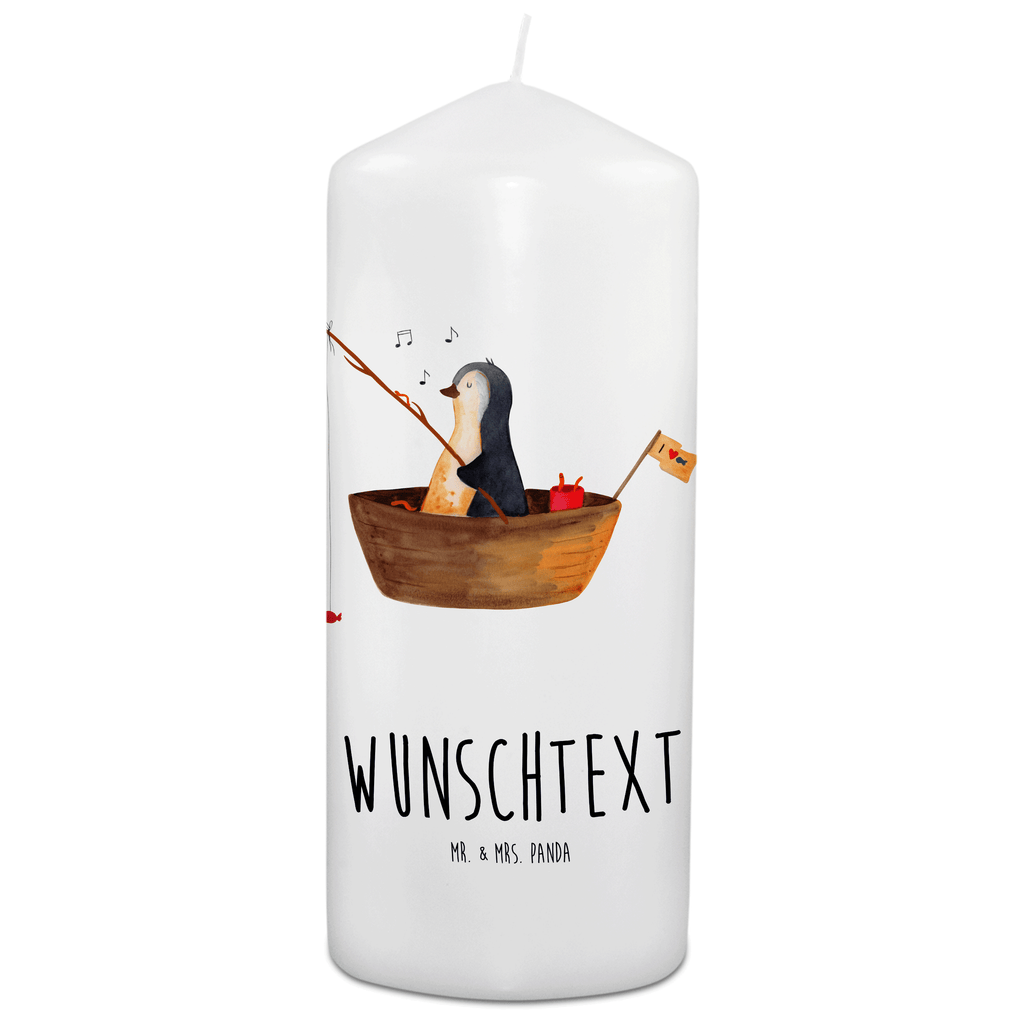 Personalisierte Kerze Pinguin Angelboot Kerze, Taufkerze, Kommunionskerze, Geburtstagskerze, Geschenk Kerze, Taufgeschenk Kerze, Kerze mit Druck, Besondere Kerze, Geschenkidee Kerze, Kerze für Kommunion, Pinguin, Pinguine, Angeln, Boot, Angelboot, Lebenslust, Leben, genießen, Motivation, Neustart, Neuanfang, Trennung, Scheidung, Geschenkidee Liebeskummer