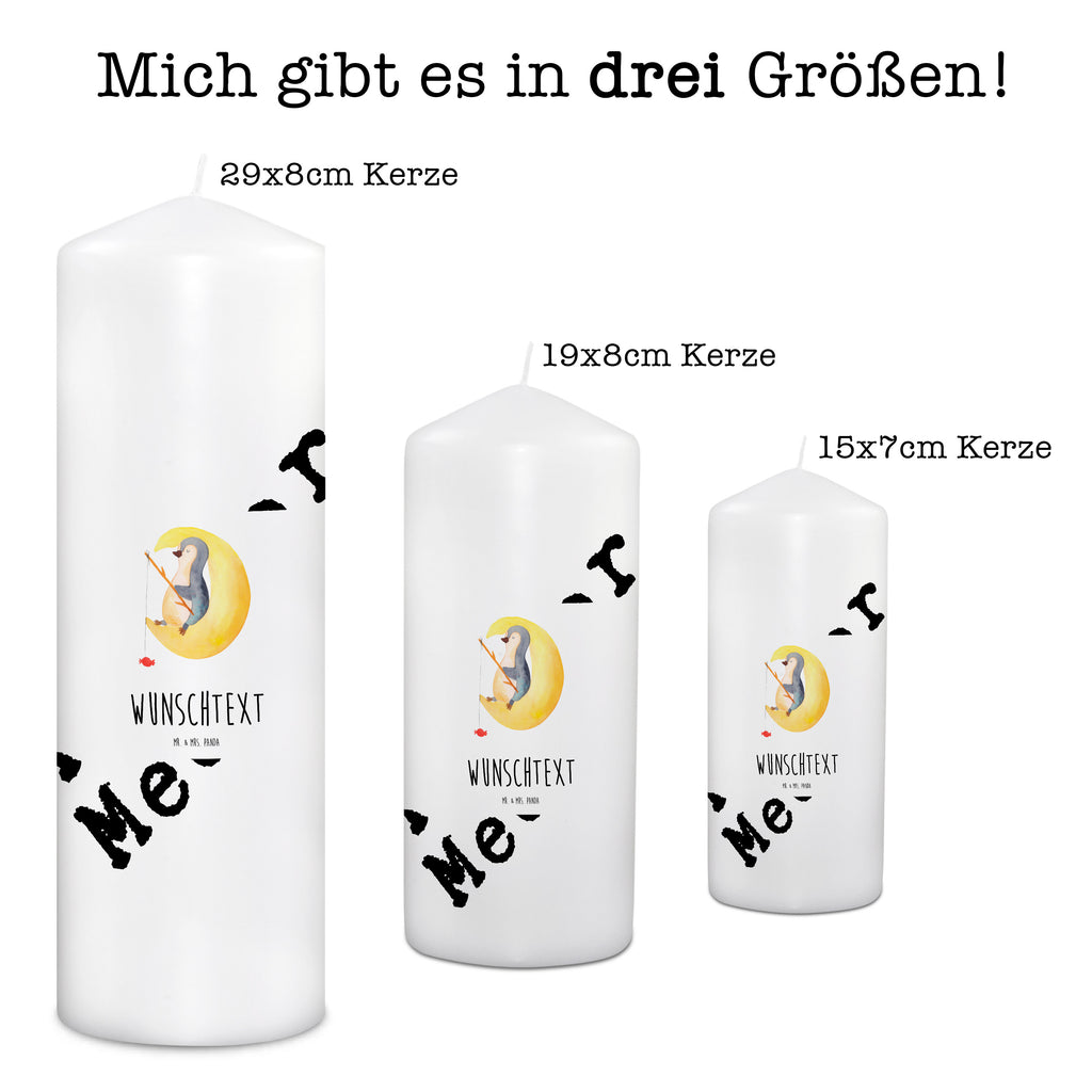 Personalisierte Kerze Pinguin Mond Kerze, Taufkerze, Kommunionskerze, Geburtstagskerze, Geschenk Kerze, Taufgeschenk Kerze, Kerze mit Druck, Besondere Kerze, Geschenkidee Kerze, Kerze für Kommunion, Pinguin, Pinguine, Spruch, schlafen, Nachtruhe, Einschlafen, Schlafzimmer, Schlafstörungen, Gästezimmer