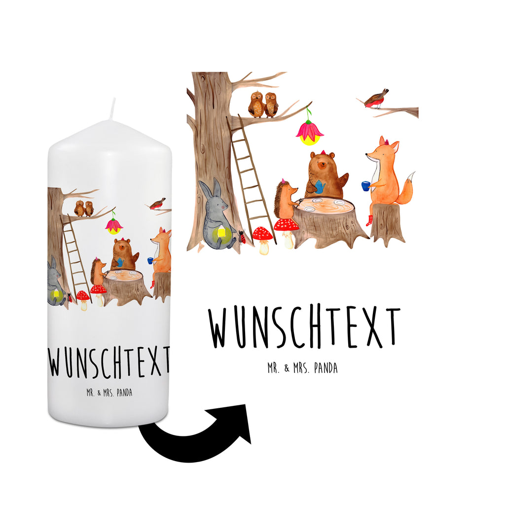 Personalisierte Kerze Waldtiere Picknick Kerze, Taufkerze, Kommunionskerze, Geburtstagskerze, Geschenk Kerze, Taufgeschenk Kerze, Kerze mit Druck, Besondere Kerze, Geschenkidee Kerze, Kerze für Kommunion, süße Tiermotive, gute Laune, lustige Sprüche, Tiere, Waldtiere, Picknick, Wald, Fuchs, Hase, Igel, Maus, Eichhörnchen