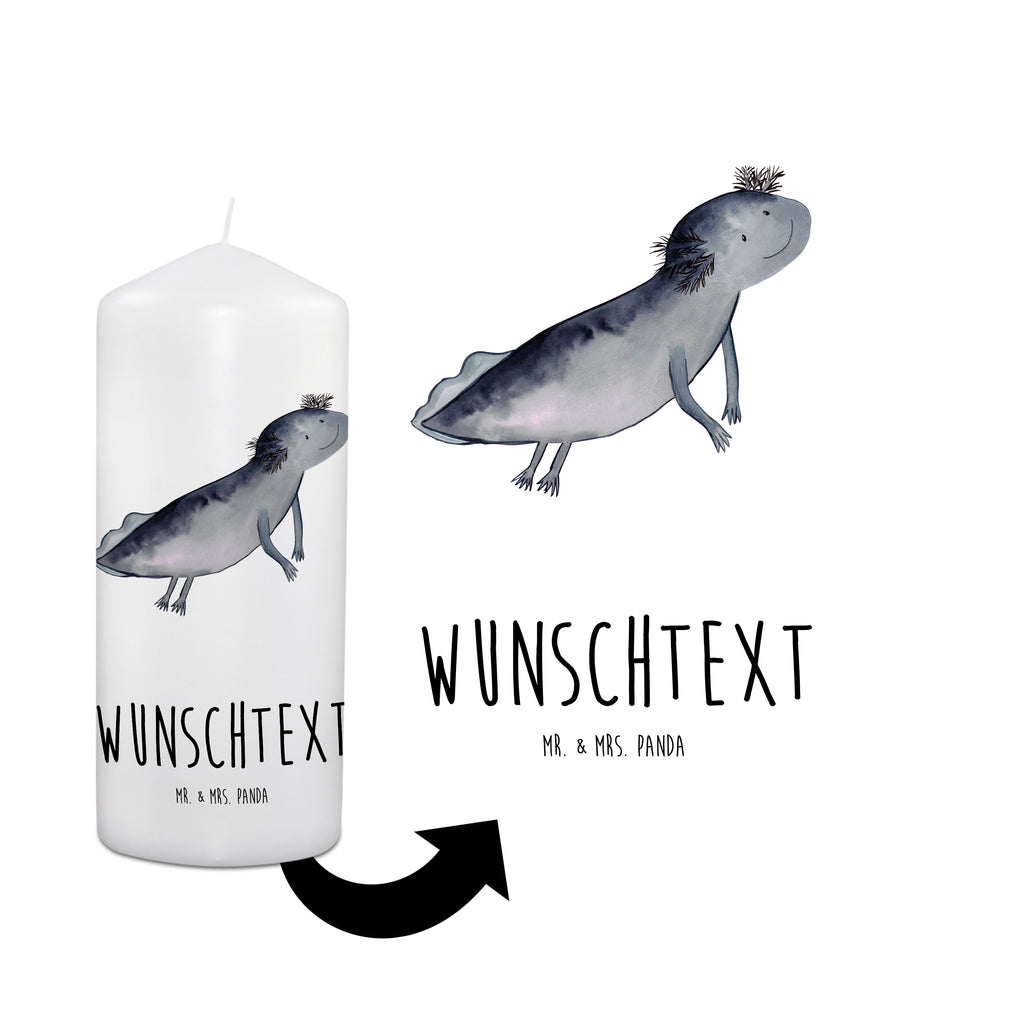 Personalisierte Kerze Axolotl schwimmt Kerze, Taufkerze, Kommunionskerze, Geburtstagskerze, Geschenk Kerze, Taufgeschenk Kerze, Kerze mit Druck, Besondere Kerze, Geschenkidee Kerze, Kerze für Kommunion, Axolotl, Molch, Axolot, Schwanzlurch, Lurch, Lurche, Problem, Probleme, Lösungen, Motivation