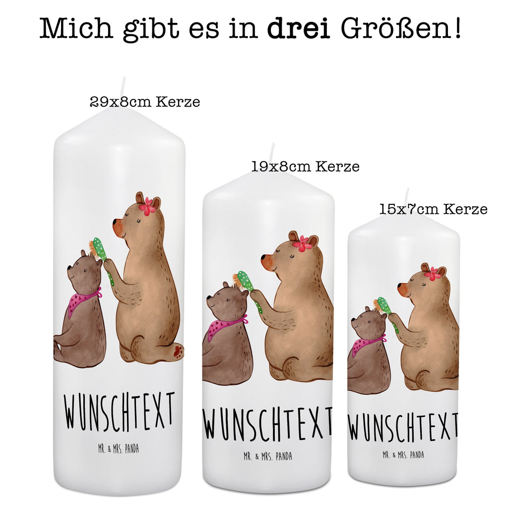 Personalisierte Kerze Bär mit Kind Geschenk, Muttertag, Mutti, Mama, Mutter Kerze, Taufkerze, Kommunionskerze, Geburtstagskerze, Geschenk Kerze, Taufgeschenk Kerze, Kerze mit Druck, Besondere Kerze, Geschenkidee Kerze, Kerze für Kommunion  Familie, Vatertag, Muttertag, Bruder, Schwester, Mama, Papa, Oma, Opa