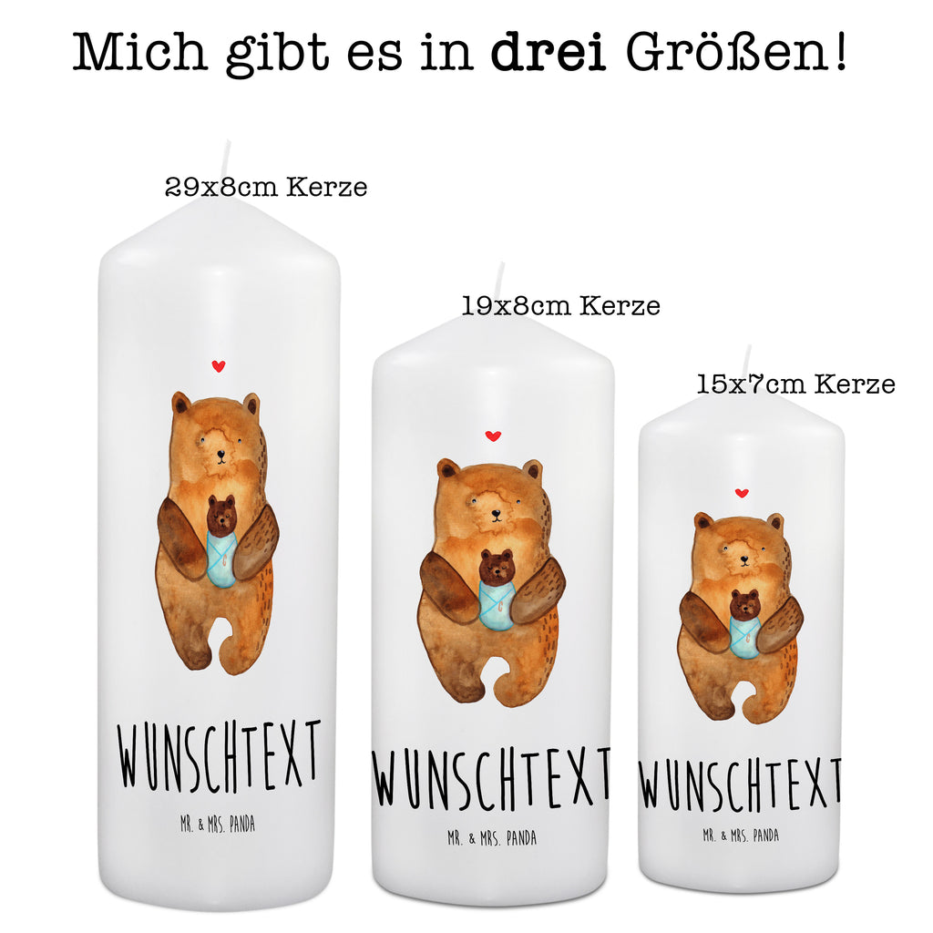 Personalisierte Kerze Bär mit Baby Kerze, Taufkerze, Kommunionskerze, Geburtstagskerze, Geschenk Kerze, Taufgeschenk Kerze, Kerze mit Druck, Besondere Kerze, Geschenkidee Kerze, Kerze für Kommunion, Bär, Teddy, Teddybär, Eltern, Mutter, Baby, Taufe, Geburt, Nichte, Neffe, Enkel, Enkelin, Täufling, Geburtstag, Glückwunsch