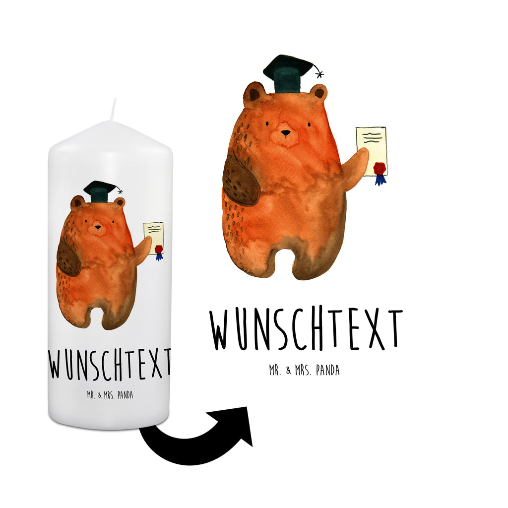 Personalisierte Kerze Prüfungsbär Kerze, Taufkerze, Kommunionskerze, Geburtstagskerze, Geschenk Kerze, Taufgeschenk Kerze, Kerze mit Druck, Besondere Kerze, Geschenkidee Kerze, Kerze für Kommunion, Bär, Teddy, Teddybär, Abitur, Prüfungen, Prüfung bestanden, Abschluss, Zeugnis, Abschlusszeugnis