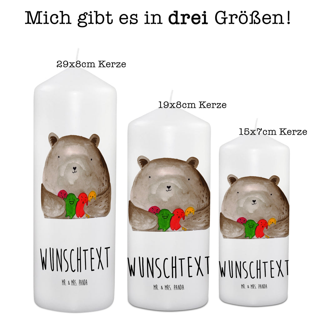 Personalisierte Kerze Bär Gefühl Kerze, Taufkerze, Kommunionskerze, Geburtstagskerze, Geschenk Kerze, Taufgeschenk Kerze, Kerze mit Druck, Besondere Kerze, Geschenkidee Kerze, Kerze für Kommunion, Bär, Teddy, Teddybär, Wahnsinn, Verrückt, Durchgedreht
