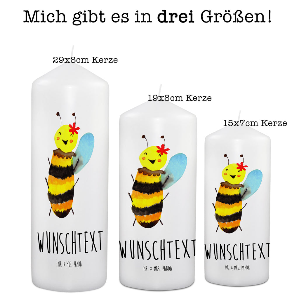 Personalisierte Kerze Biene Happy Kerze, Taufkerze, Kommunionskerze, Geburtstagskerze, Geschenk Kerze, Taufgeschenk Kerze, Kerze mit Druck, Besondere Kerze, Geschenkidee Kerze, Kerze für Kommunion, Biene, Wespe, Hummel