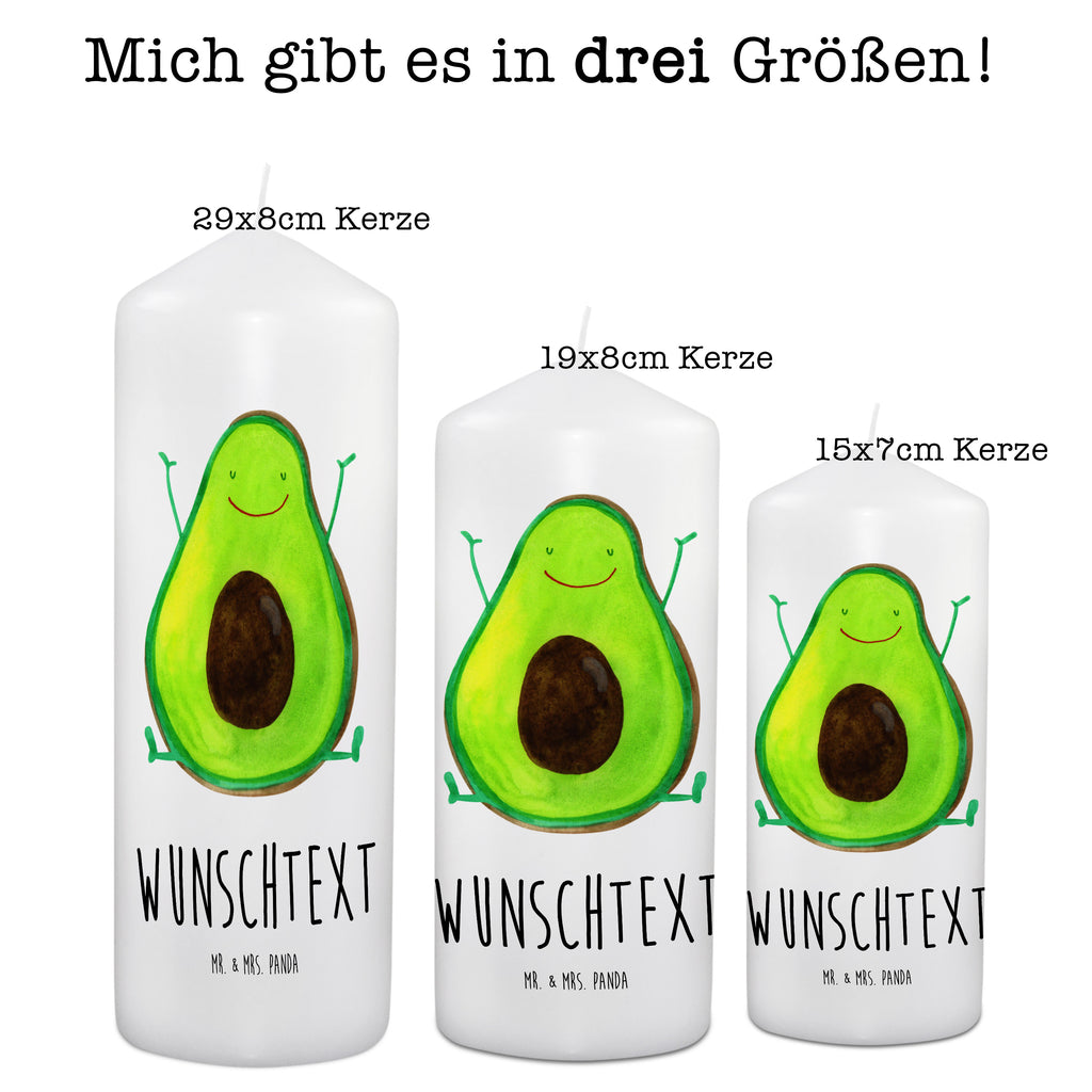 Personalisierte Kerze Avocado Happy Kerze, Taufkerze, Kommunionskerze, Geburtstagskerze, Geschenk Kerze, Taufgeschenk Kerze, Kerze mit Druck, Besondere Kerze, Geschenkidee Kerze, Kerze für Kommunion, Avocado, Veggie, Vegan, Gesund, Chaos