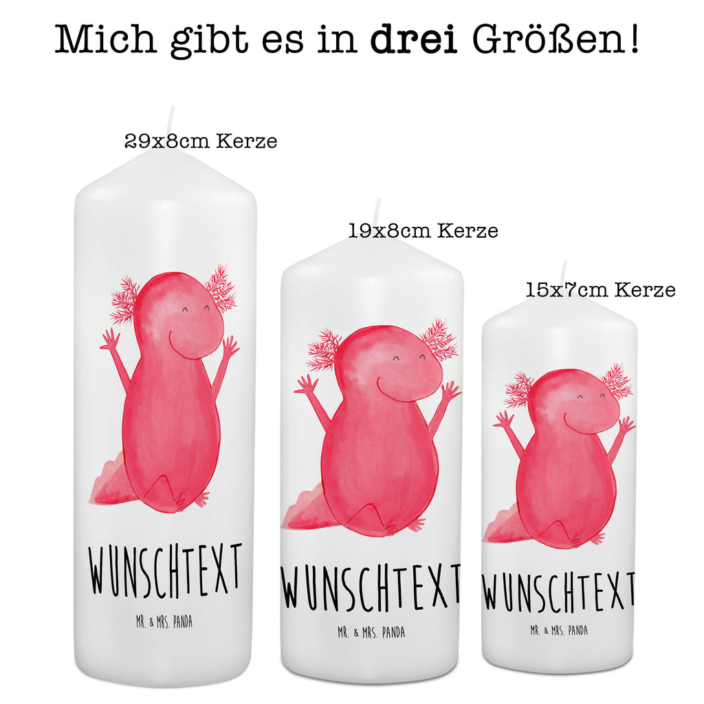 Personalisierte Kerze Axolotl Hurra Kerze, Taufkerze, Kommunionskerze, Geburtstagskerze, Geschenk Kerze, Taufgeschenk Kerze, Kerze mit Druck, Besondere Kerze, Geschenkidee Kerze, Kerze für Kommunion, Axolotl, Molch, Axolot, Schwanzlurch, Lurch, Lurche, fröhlich, Spaß, Freude, Motivation, Zufriedenheit
