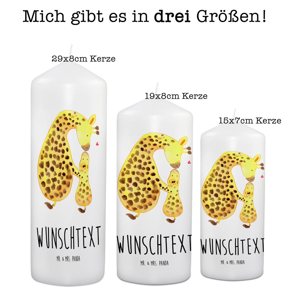 Personalisierte Kerze Giraffe mit Kind Kerze, Taufkerze, Kommunionskerze, Geburtstagskerze, Geschenk Kerze, Taufgeschenk Kerze, Kerze mit Druck, Besondere Kerze, Geschenkidee Kerze, Kerze für Kommunion, Afrika, Wildtiere, Giraffe, Kind, Mutter, Mama, Tochter, Sohn, Lieblingsmensch