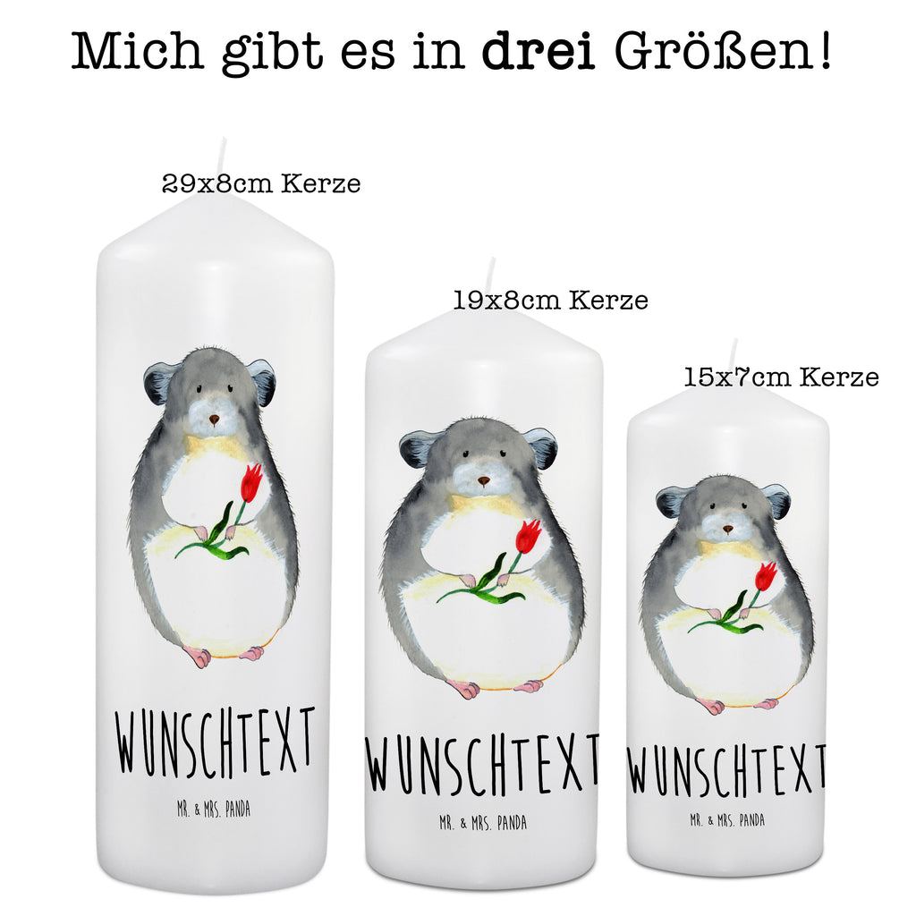 Personalisierte Kerze Chinchilla mit Blume Kerze, Taufkerze, Kommunionskerze, Geburtstagskerze, Geschenk Kerze, Taufgeschenk Kerze, Kerze mit Druck, Besondere Kerze, Geschenkidee Kerze, Kerze für Kommunion, süße Tiermotive, gute Laune, lustige Sprüche, Tiere, Chinchilla, Chinchillas, Liebeskummer, Kummer, Depressionen, traurig sein, Chaos, Glücklichsein, Büro, Büroalltag