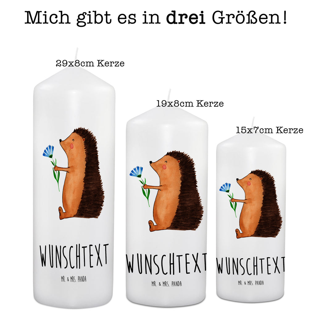 Personalisierte Kerze Igel mit Blume Kerze, Taufkerze, Kommunionskerze, Geburtstagskerze, Geschenk Kerze, Taufgeschenk Kerze, Kerze mit Druck, Besondere Kerze, Geschenkidee Kerze, Kerze für Kommunion, Tiermotive, Gute Laune, lustige Sprüche, Tiere, Igel, Gute Besserung, Genesungswünsche, Krankheit, Krankenhaus, krank, Besuch
