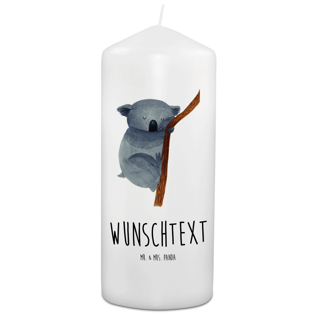 Personalisierte Kerze Koalabär Kerze, Taufkerze, Kommunionskerze, Geburtstagskerze, Geschenk Kerze, Taufgeschenk Kerze, Kerze mit Druck, Besondere Kerze, Geschenkidee Kerze, Kerze für Kommunion, süße Tiermotive, gute Laune, lustige Sprüche, Tiere, Koala, träumen, Traum, schlafen, Schlafzimmer, Traumland, Bär, Koalabär