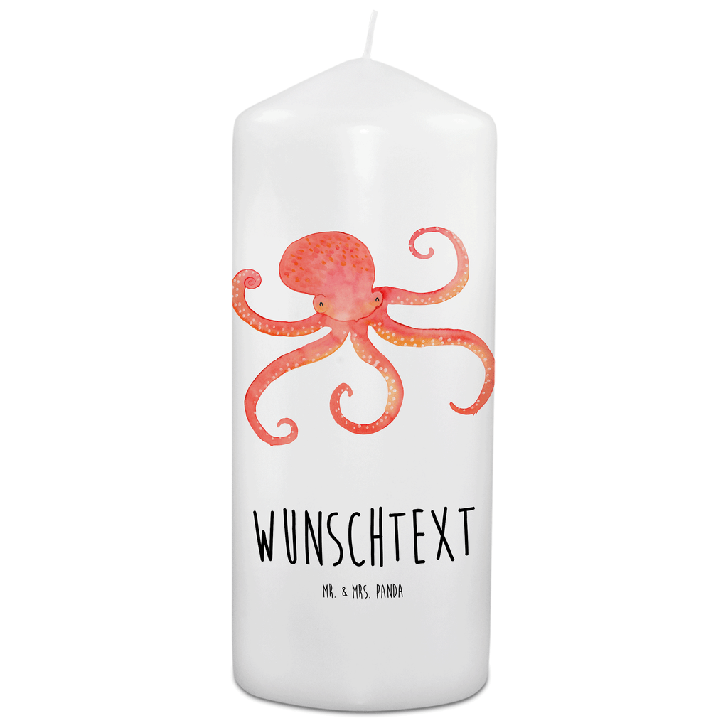 Personalisierte Kerze Tintenfisch Kerze, Taufkerze, Kommunionskerze, Geburtstagskerze, Geschenk Kerze, Taufgeschenk Kerze, Kerze mit Druck, Besondere Kerze, Geschenkidee Kerze, Kerze für Kommunion, süße Tiermotive, gute Laune, lustige Sprüche, Tiere, Meer, Meerestier, Krake, Tintenfisch, Arme, Wasser, Ozean