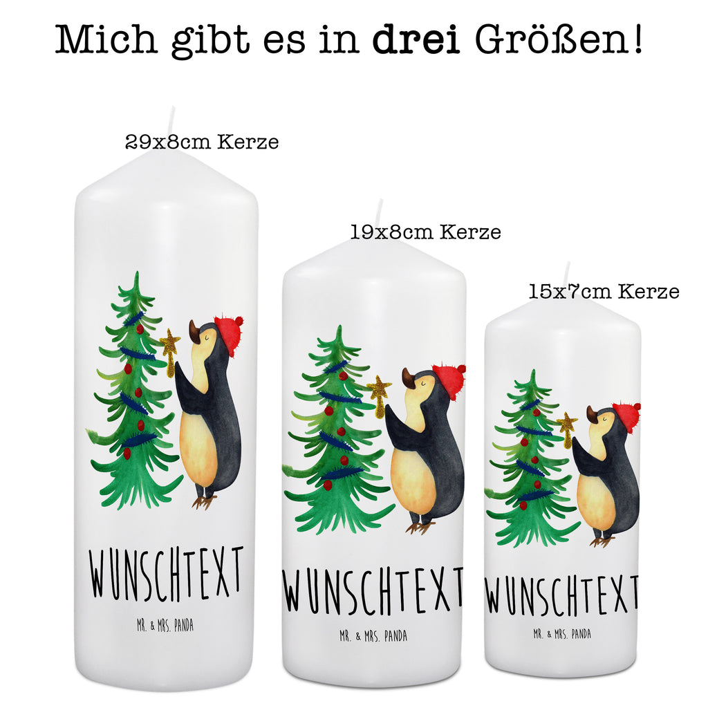 Personalisierte Kerze Pinguin Weihnachtsbaum Kerze, Taufkerze, Kommunionskerze, Geburtstagskerze, Geschenk Kerze, Taufgeschenk Kerze, Kerze mit Druck, Besondere Kerze, Geschenkidee Kerze, Kerze für Kommunion, Winter, Weihnachten, Weihnachtsdeko, Nikolaus, Advent, Heiligabend, Wintermotiv, Pinguin