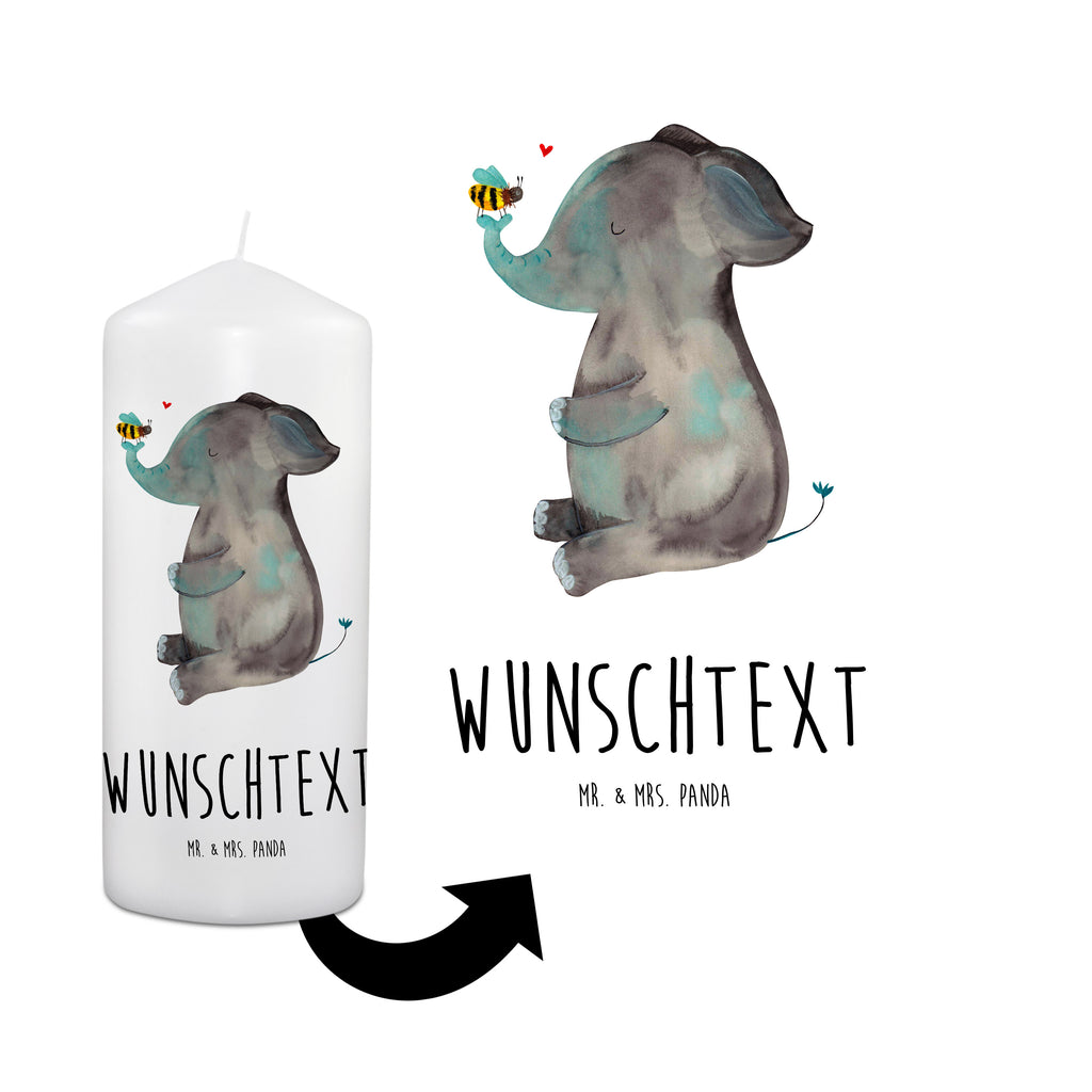 Personalisierte Kerze Elefant & Biene Kerze, Taufkerze, Kommunionskerze, Geburtstagskerze, Geschenk Kerze, Taufgeschenk Kerze, Kerze mit Druck, Besondere Kerze, Geschenkidee Kerze, Kerze für Kommunion, süße Tiermotive, gute Laune, lustige Sprüche, Tiere, Elefant, Biene, Liebe, Liebesbeweis, Jahrestag, Liebesgeschenk, Heiratsantrag, Hochzeitsgeschenk, Liebesspruch