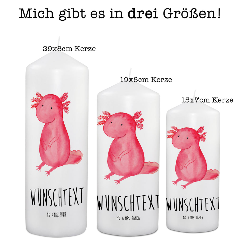 Personalisierte Kerze Axolotl Kerze, Taufkerze, Kommunionskerze, Geburtstagskerze, Geschenk Kerze, Taufgeschenk Kerze, Kerze mit Druck, Besondere Kerze, Geschenkidee Kerze, Kerze für Kommunion, Axolotl, Molch, Axolot, vergnügt, fröhlich, zufrieden, Lebensstil, Weisheit, Lebensweisheit, Liebe, Freundin