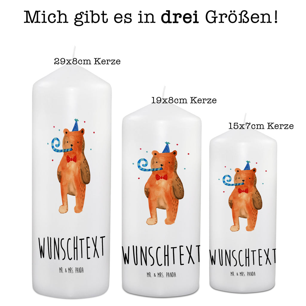 Personalisierte Kerze Birthday Bär Kerze, Taufkerze, Kommunionskerze, Geburtstagskerze, Geschenk Kerze, Taufgeschenk Kerze, Kerze mit Druck, Besondere Kerze, Geschenkidee Kerze, Kerze für Kommunion, Bär, Teddy, Teddybär, Happy Birthday, Alles Gute, Glückwunsch, Geburtstag