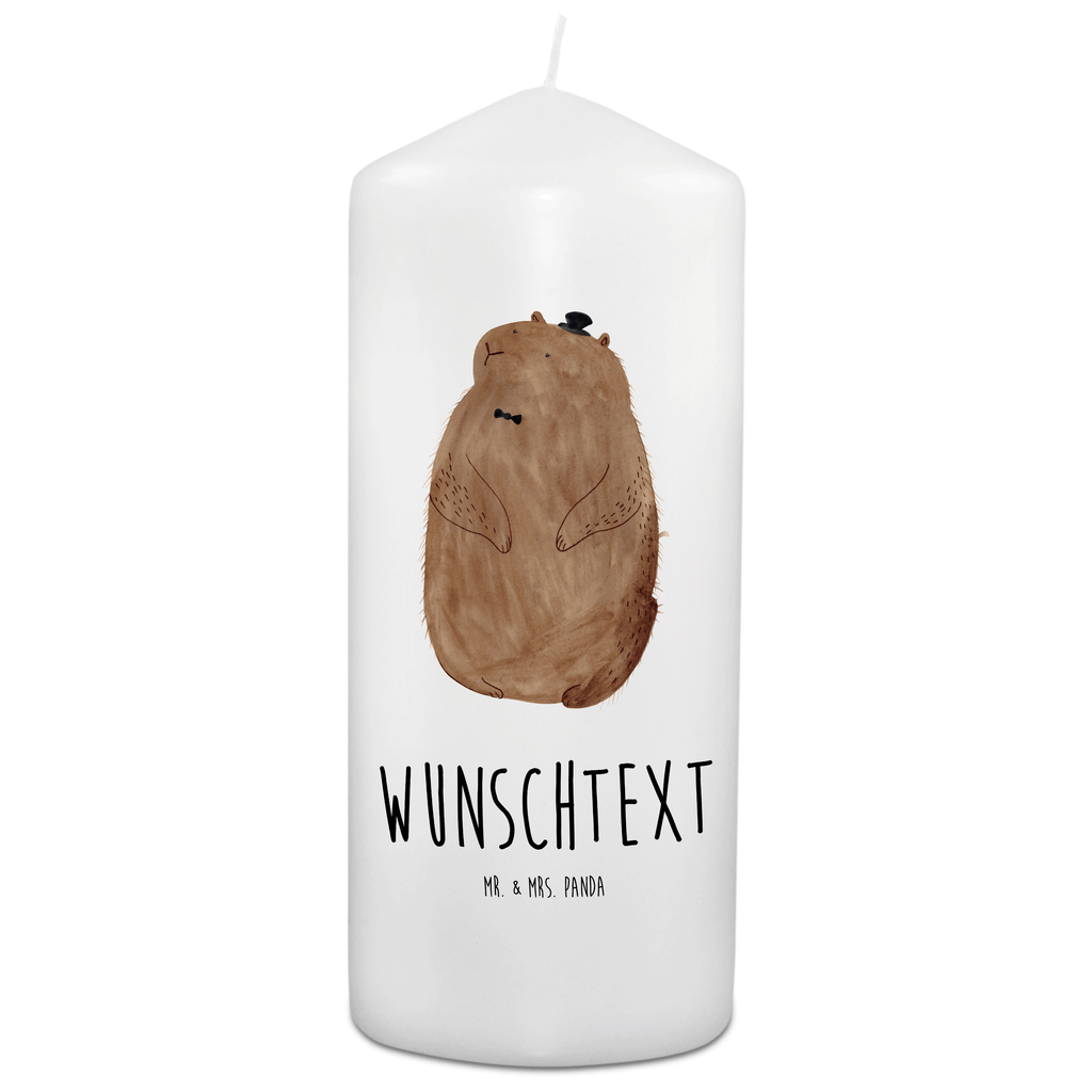 Personalisierte Kerze Murmeltier Kerze, Taufkerze, Kommunionskerze, Geburtstagskerze, Geschenk Kerze, Taufgeschenk Kerze, Kerze mit Druck, Besondere Kerze, Geschenkidee Kerze, Kerze für Kommunion, süße Tiermotive, gute Laune, lustige Sprüche, Tiere, Murmeltier, Knigge, Fröhlichkeit, Freundlichkeit, Respekt, Anstand