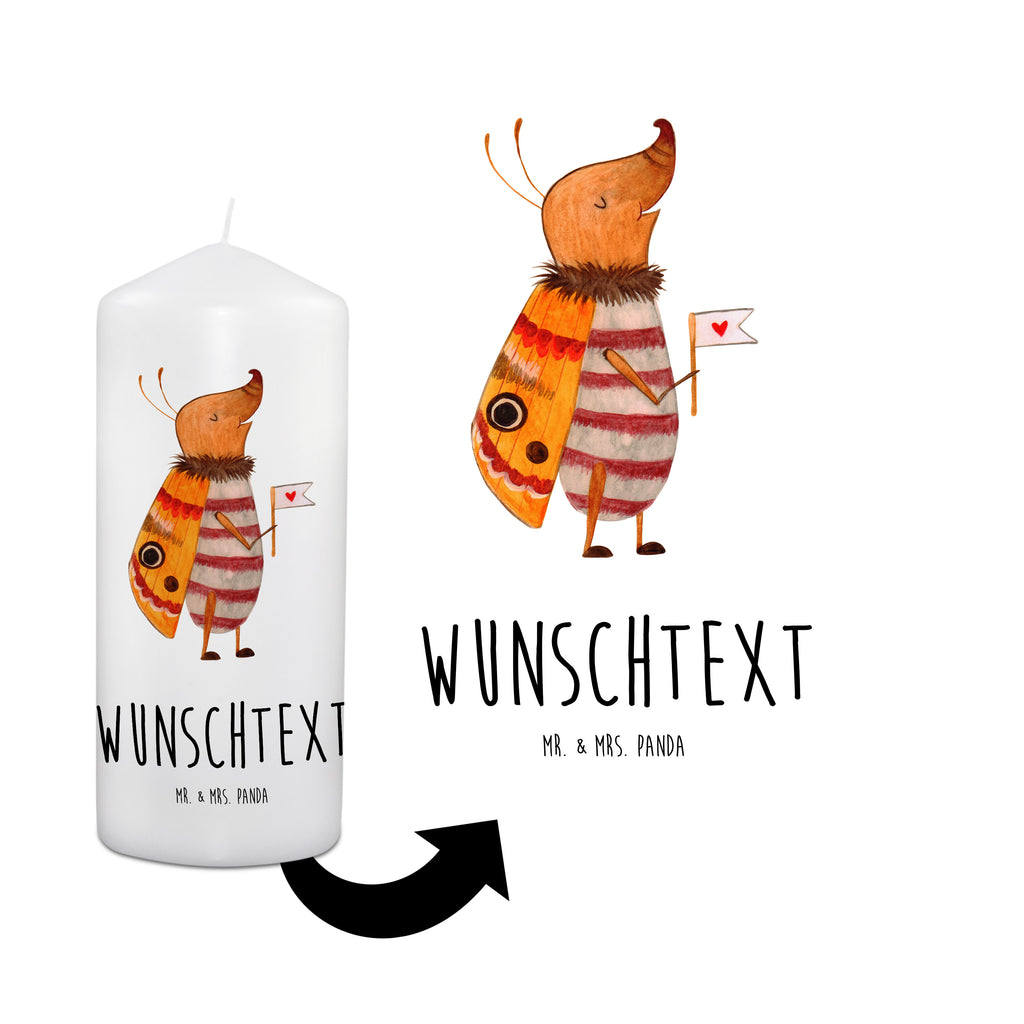 Personalisierte Kerze Nachtfalter mit Fähnchen Kerze, Taufkerze, Kommunionskerze, Geburtstagskerze, Geschenk Kerze, Taufgeschenk Kerze, Kerze mit Druck, Besondere Kerze, Geschenkidee Kerze, Kerze für Kommunion, süße Tiermotive, gute Laune, lustige Sprüche, Tiere, Nachtfalter, Käfer, Spruch lustig, Spruch witzig, süß, niedlich, Küche Deko, Was kostet die Welt