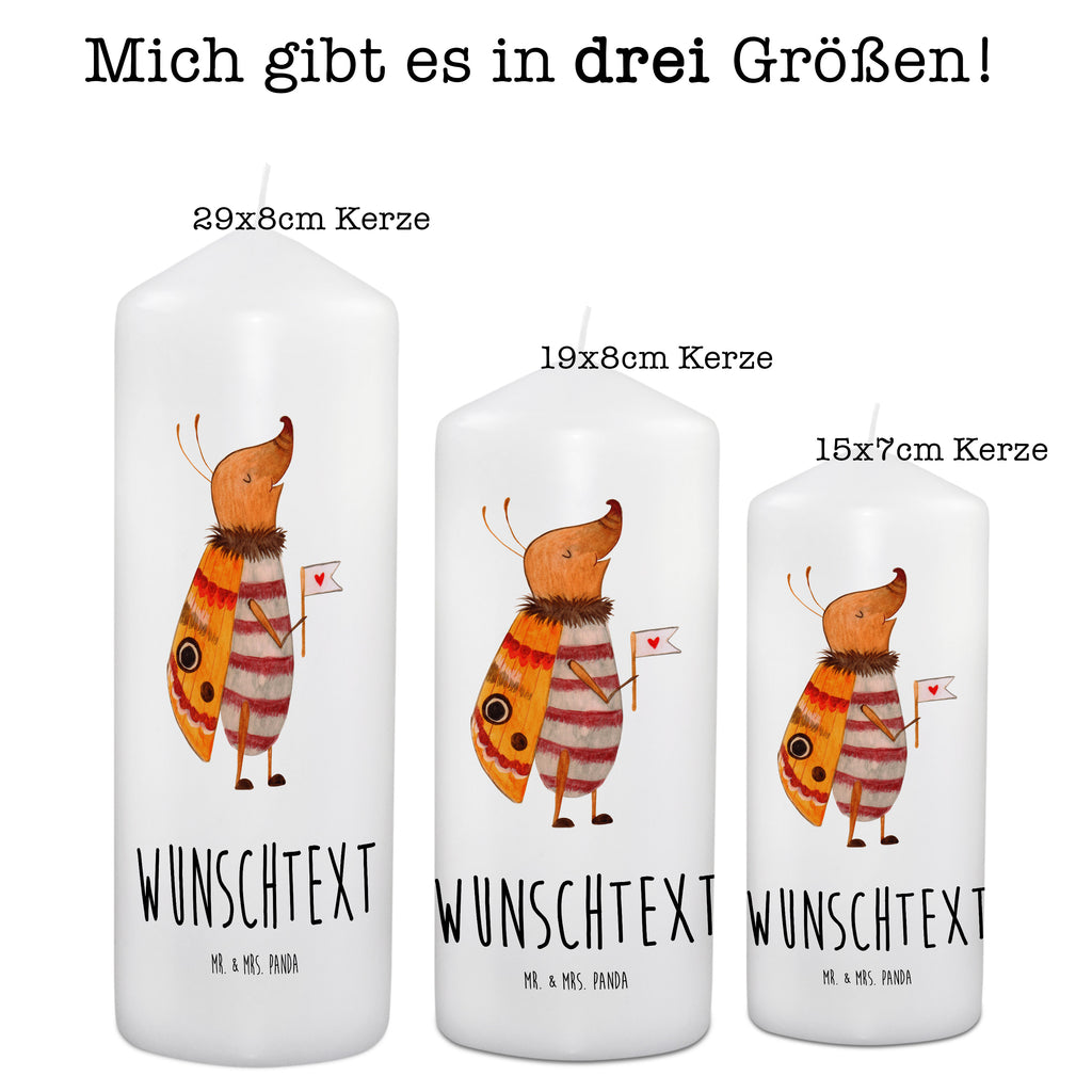 Personalisierte Kerze Nachtfalter mit Fähnchen Kerze, Taufkerze, Kommunionskerze, Geburtstagskerze, Geschenk Kerze, Taufgeschenk Kerze, Kerze mit Druck, Besondere Kerze, Geschenkidee Kerze, Kerze für Kommunion, süße Tiermotive, gute Laune, lustige Sprüche, Tiere, Nachtfalter, Käfer, Spruch lustig, Spruch witzig, süß, niedlich, Küche Deko, Was kostet die Welt