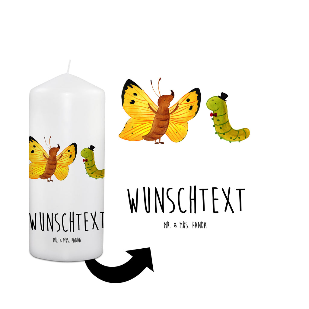 Personalisierte Kerze Raupe & Schmetterling Kerze, Taufkerze, Kommunionskerze, Geburtstagskerze, Geschenk Kerze, Taufgeschenk Kerze, Kerze mit Druck, Besondere Kerze, Geschenkidee Kerze, Kerze für Kommunion, süße Tiermotive, gute Laune, lustige Sprüche, Tiere, Raupe, Schmetterling, Zitronenfalter, Entwicklung, Erwachsen werden, Kokon, Hut, Hütchen, Schönheit, Aufwachsen