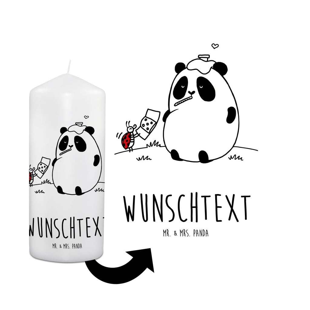 Personalisierte Kerze Easy & Peasy Gute Besserung
